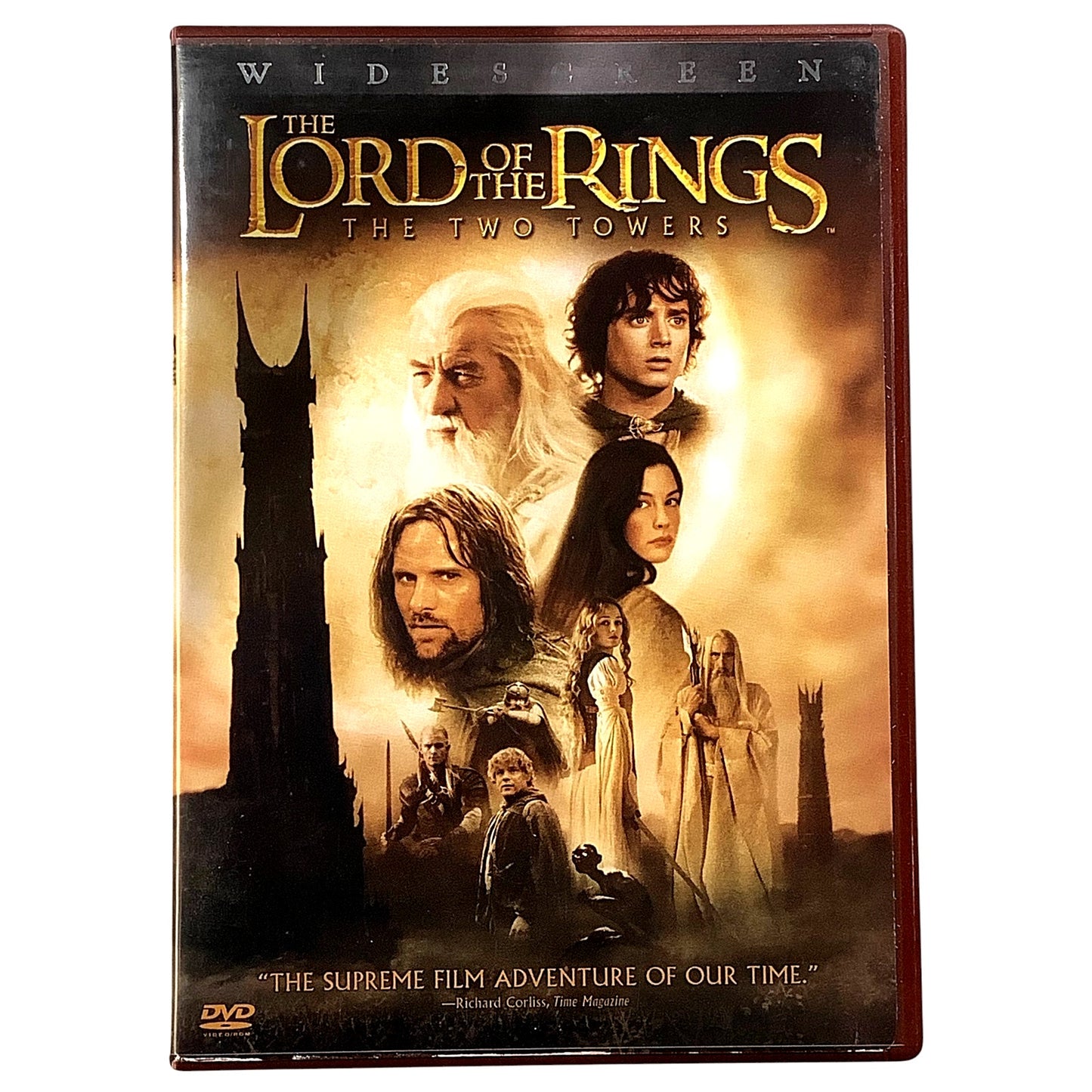 The Lord of the Rings: The Two Towers (Widescreen Edition, 2002, DVD)
