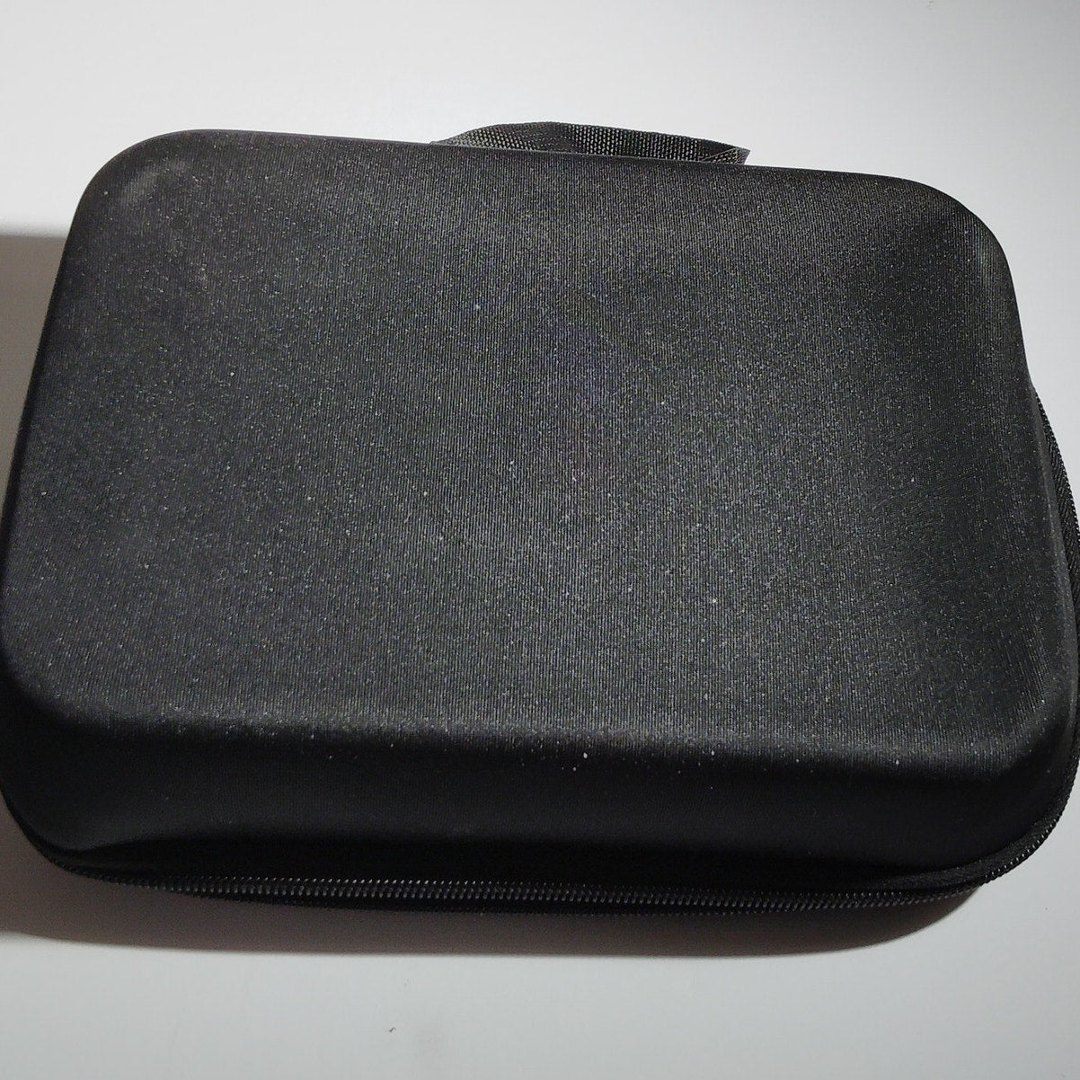 Black Soft Zipper Case – 9" x 7" x 3" Storage Bag w/ Mesh Pocket, New