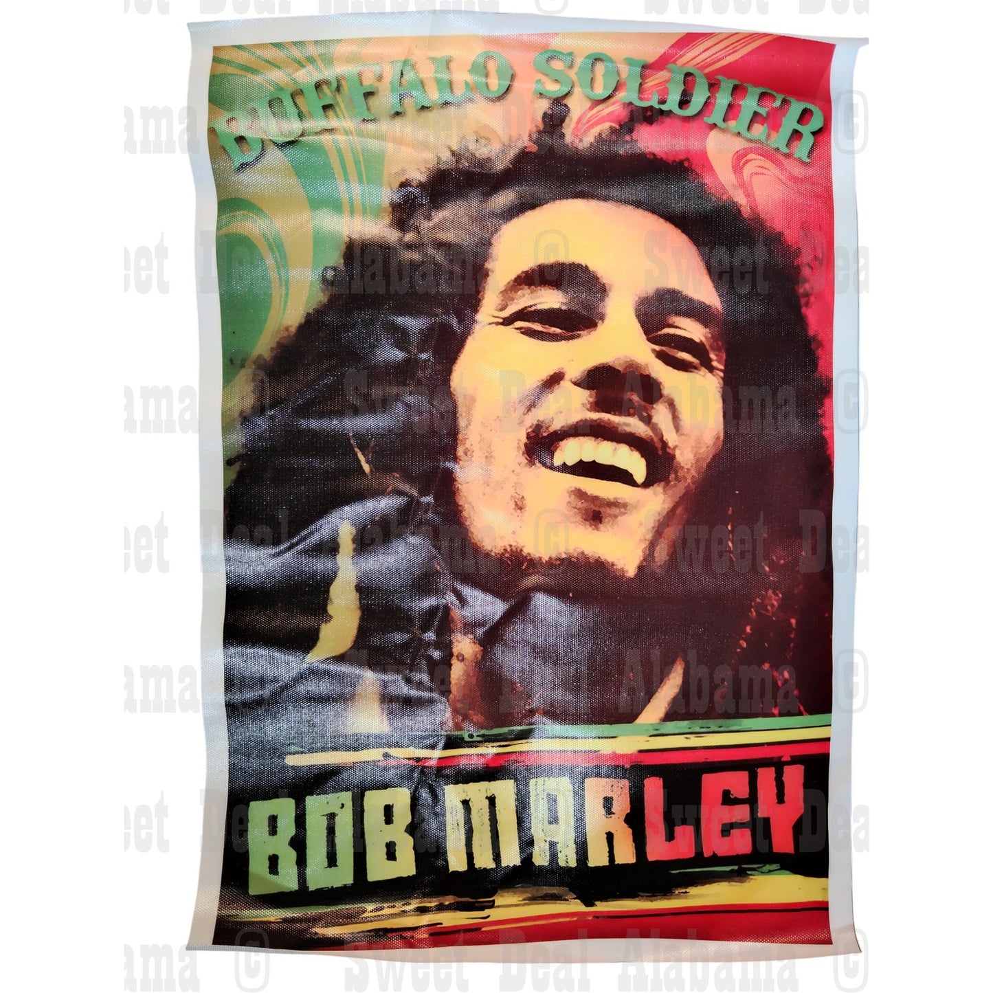 Buffalo Soldier – Bob Marley – 12” x 18” Canvas Print – Unframed