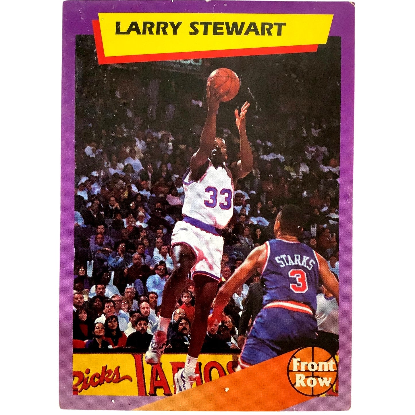 Larry Stewart, Coppin State, 1992 Front Row Dream Picks Basketball Card 31 EXC