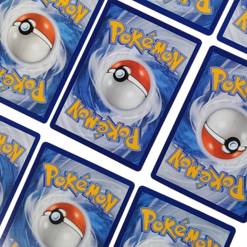 18 Random Pokémon Cards Pictured, Actual Photos Provided