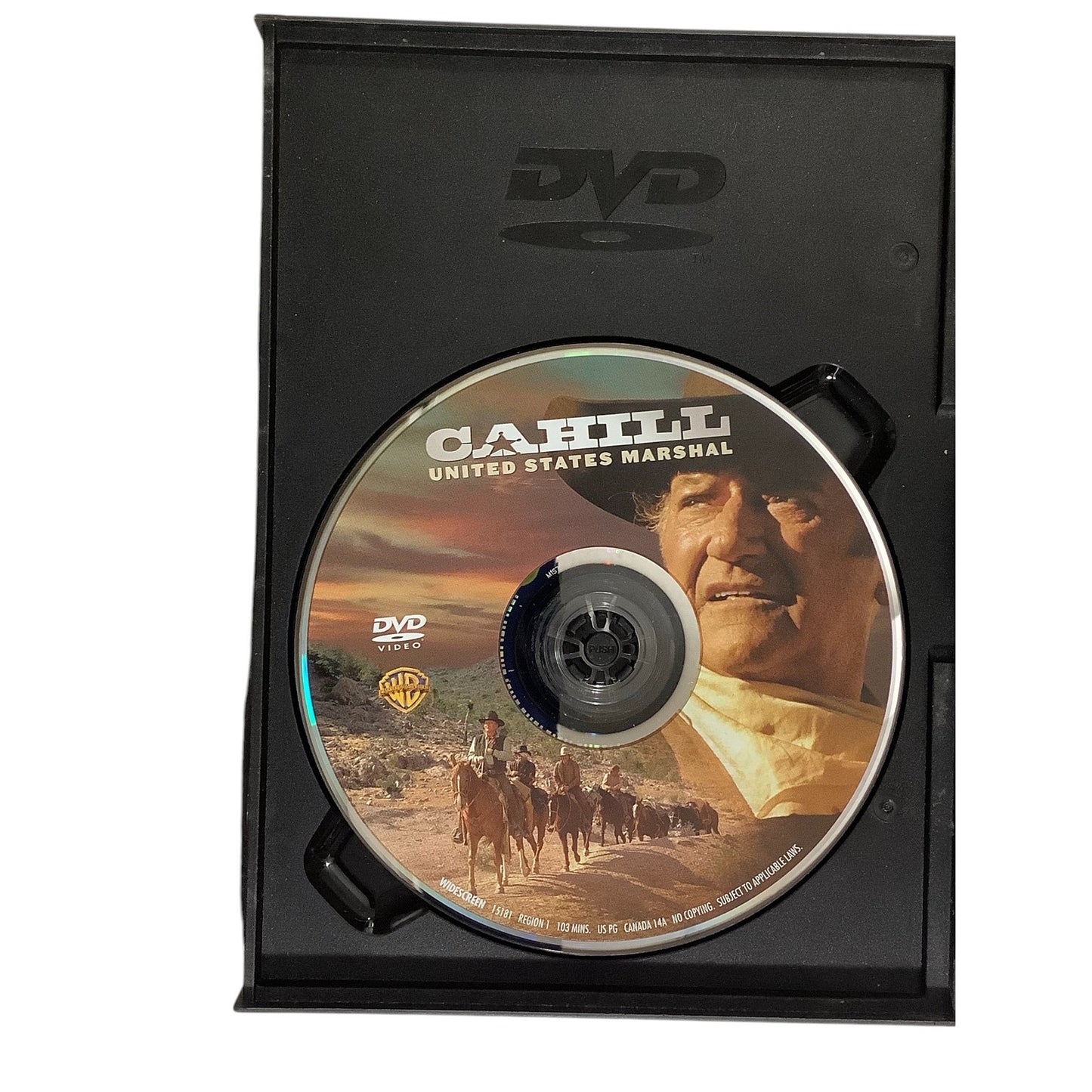Cahill: United States Marshal (2003 DVD) "PG" Action/Adventure 103 Minutes, EUC