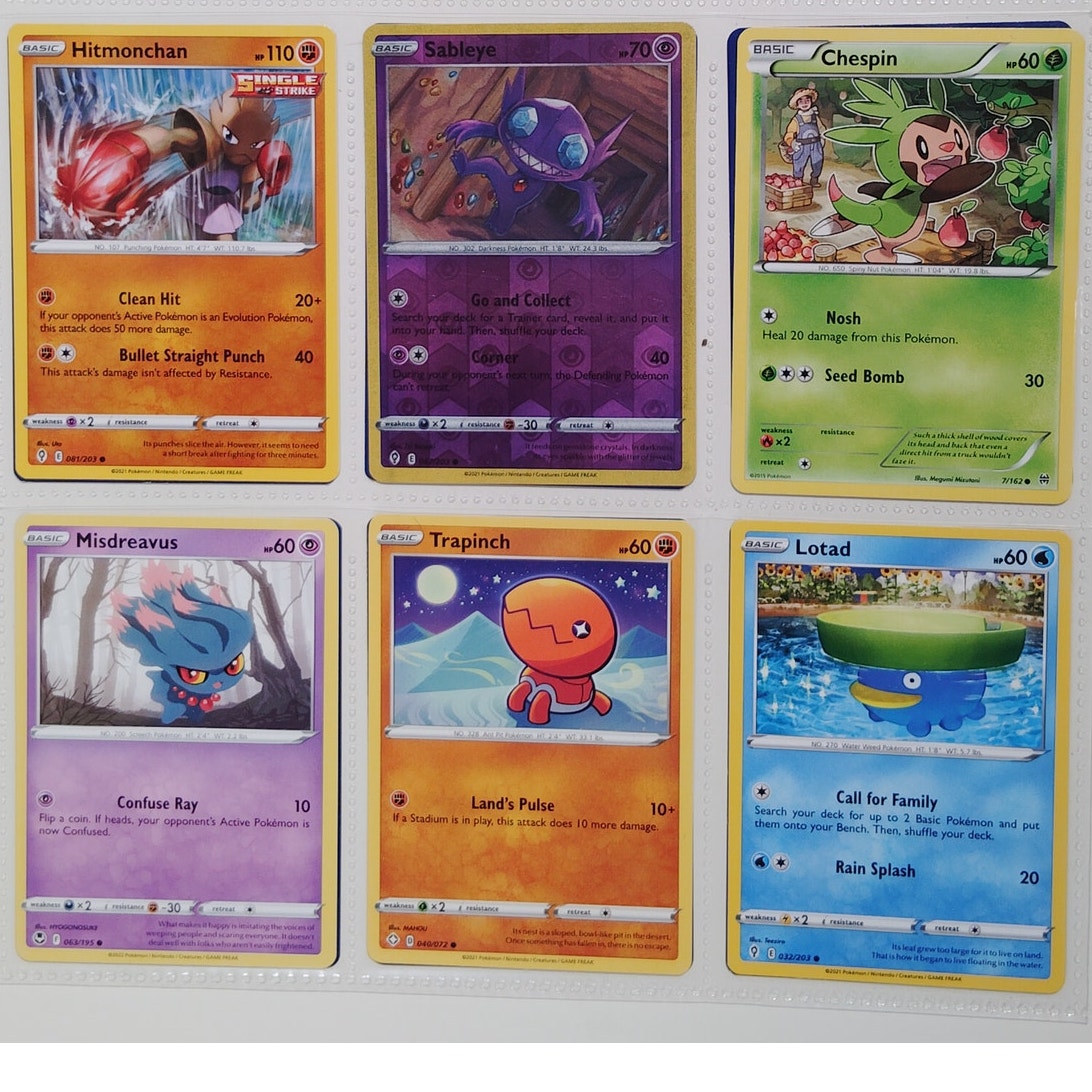 18 Random Pokémon Cards Pictured, Actual Photos Provided