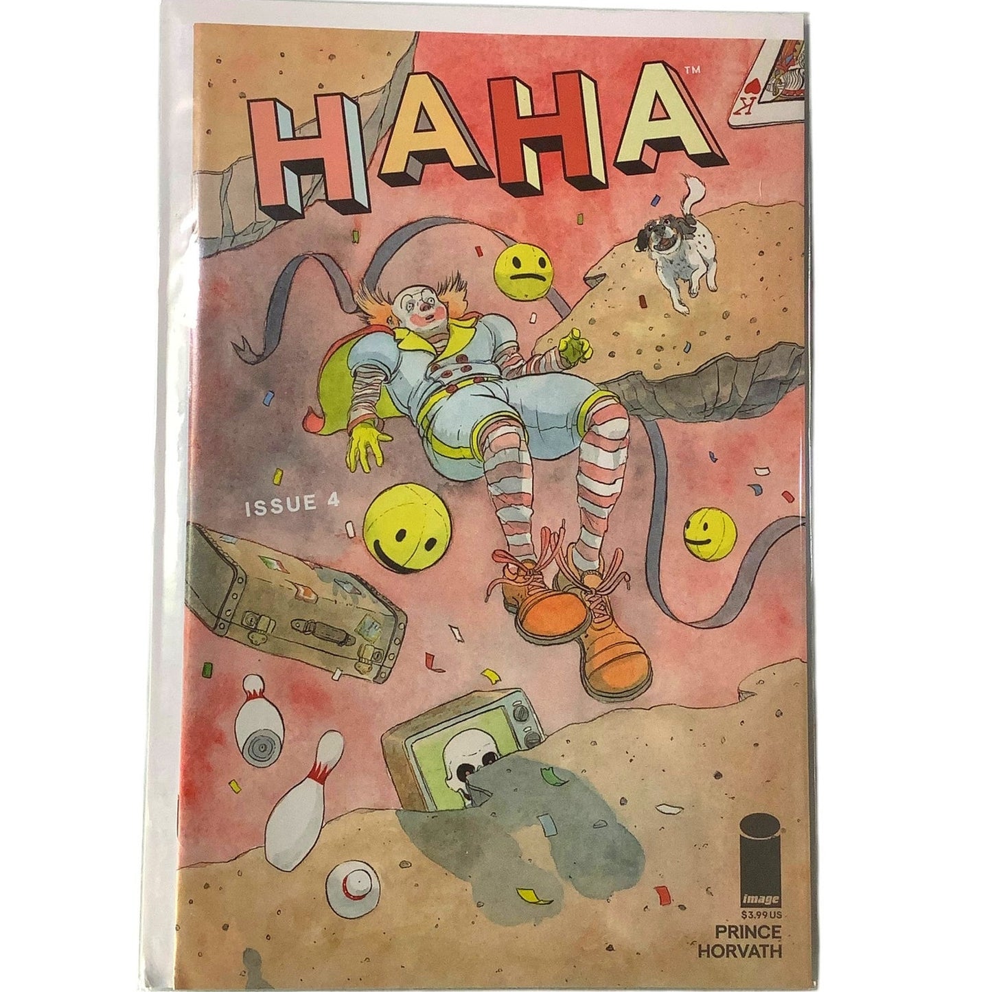 HAHA #4, April 2021, Image Comics, Prince, Horvath, NM 9.4