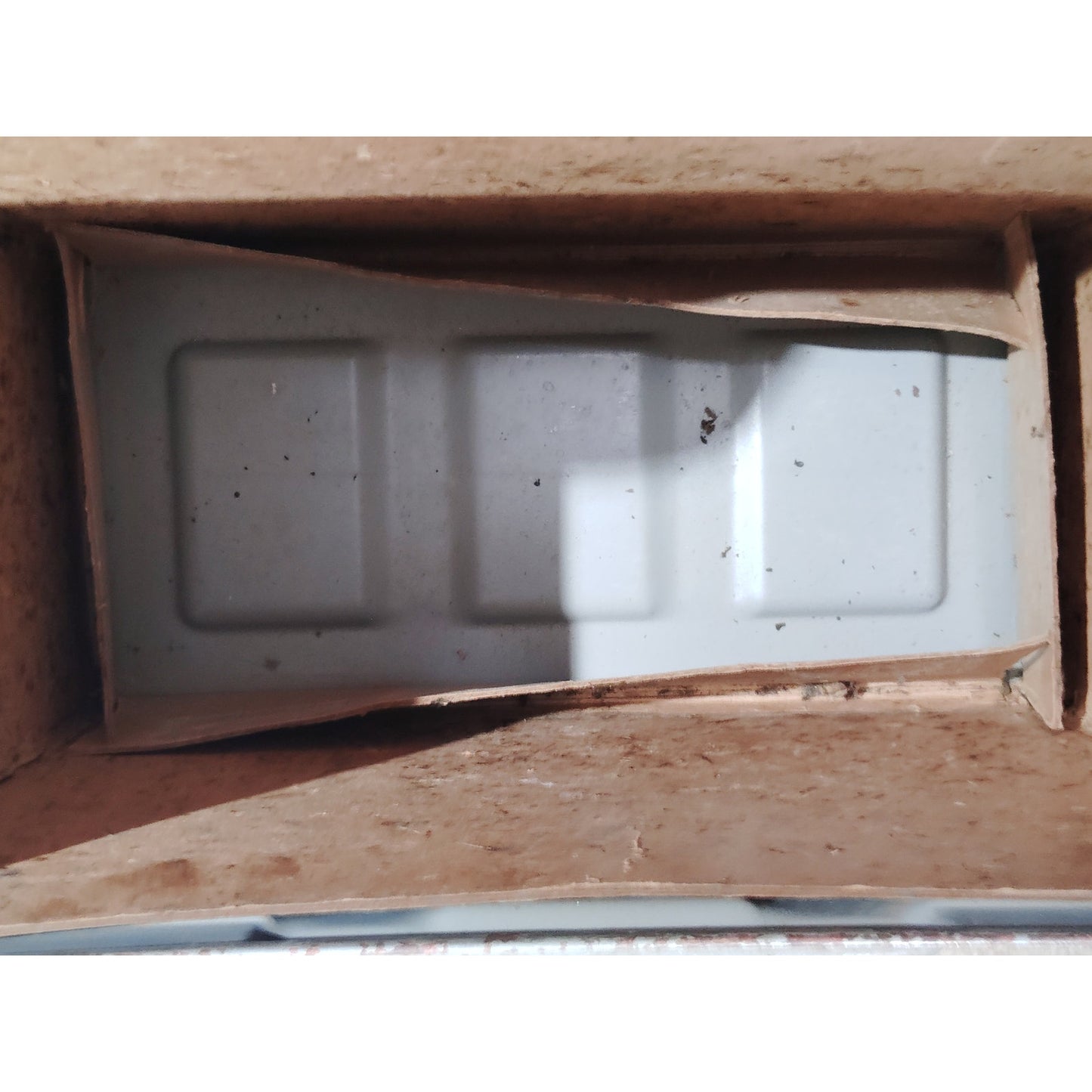 Military Ammo Box Gray 18-3/8"x14-3/8"x9-1/2" No Lid Included