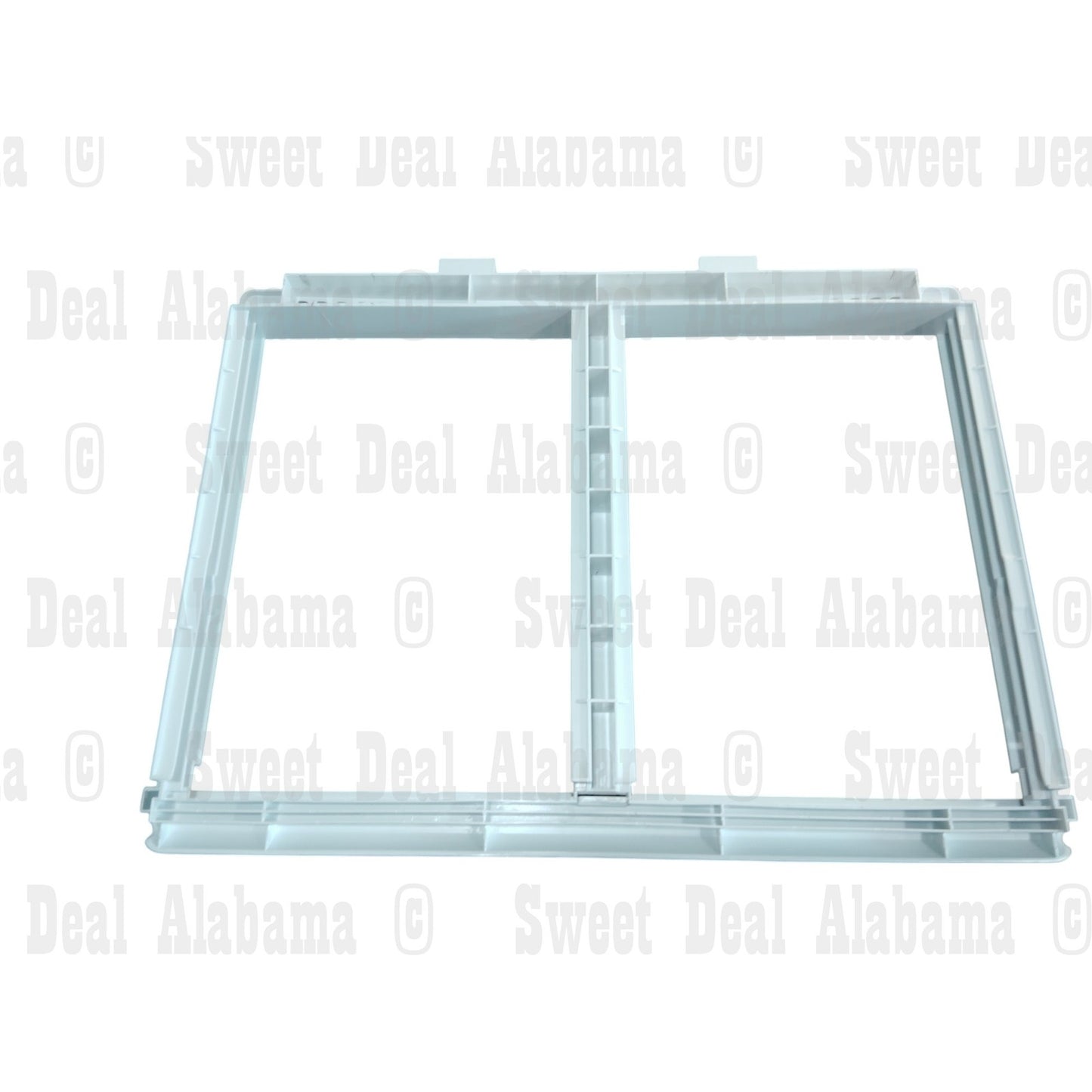 Crisper Pan Cover – Compatible w/ Frigidaire Fridge Drawer, Glass Shelf Frame