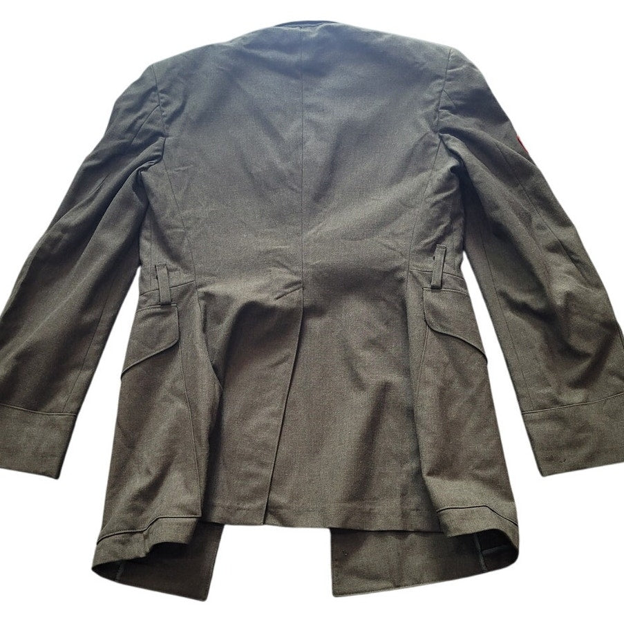 VTG 1969 USMC Dress Coat – Shade 2212 Green, 35S, 100% Wool, Bannecraft, E-3 Lance Corporal Patch