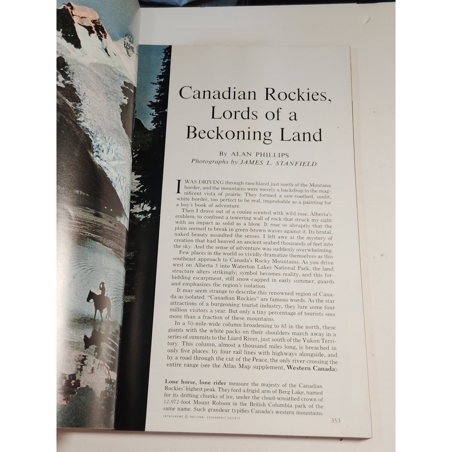 National Geographic – September 1966 | Porpoises, Philippines & Canadian Rockies