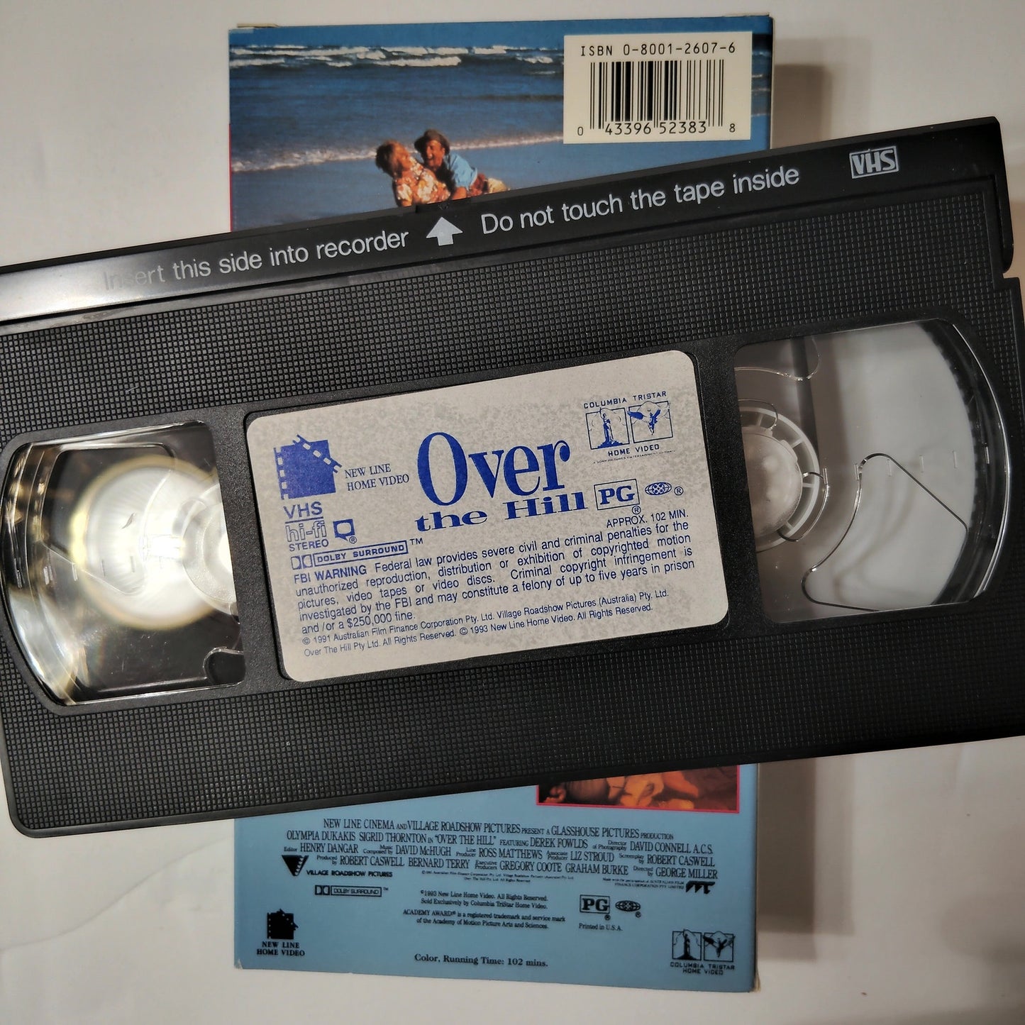 Over the Hill VHS 1993 Olympia Dukakis Australian Drama Sony Pictures