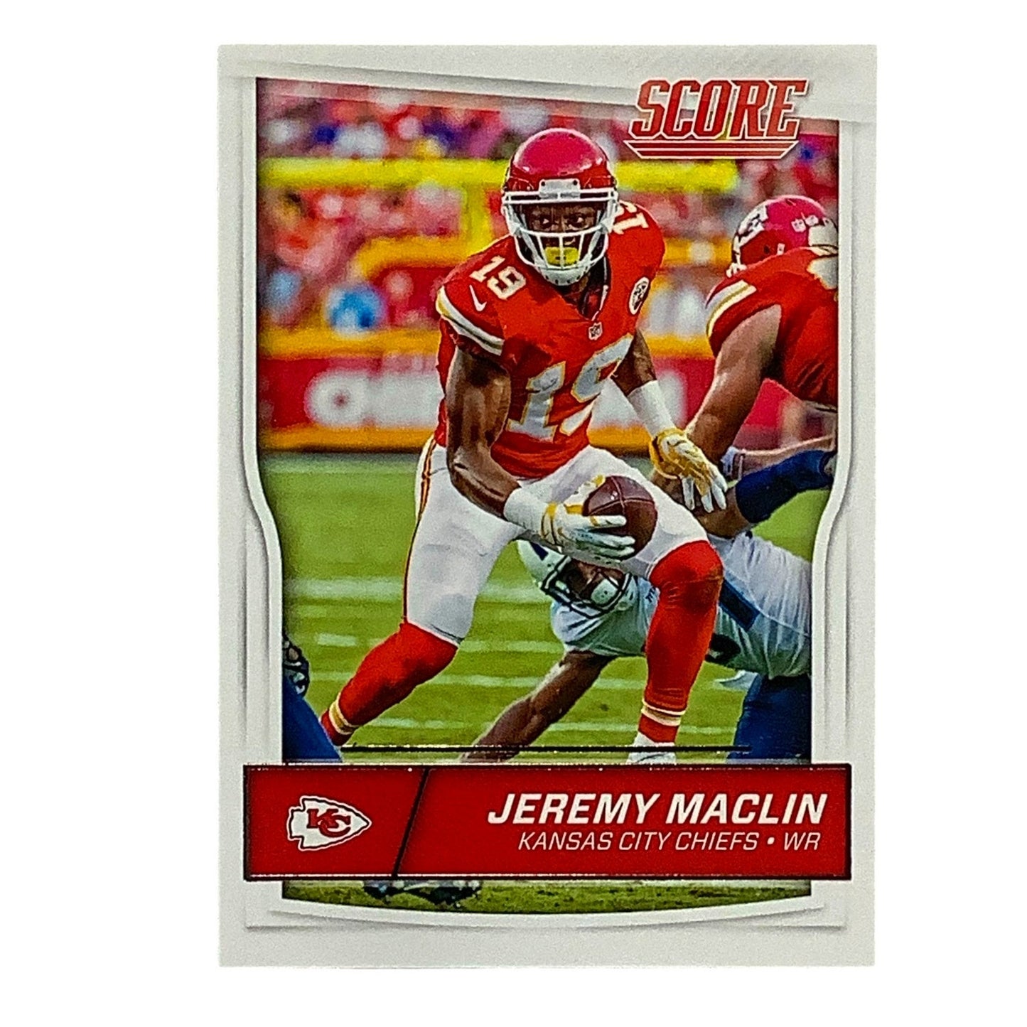 Jeremy Maclin, Kansas City Chiefs, NFL, Panini Score 2016, Card 162, EX/NM