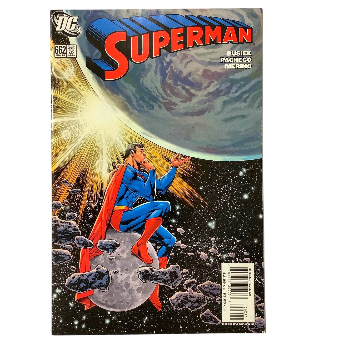 DC Comics, Superman #662, Camelot Falls 1/5 May 2007, NM 9.4