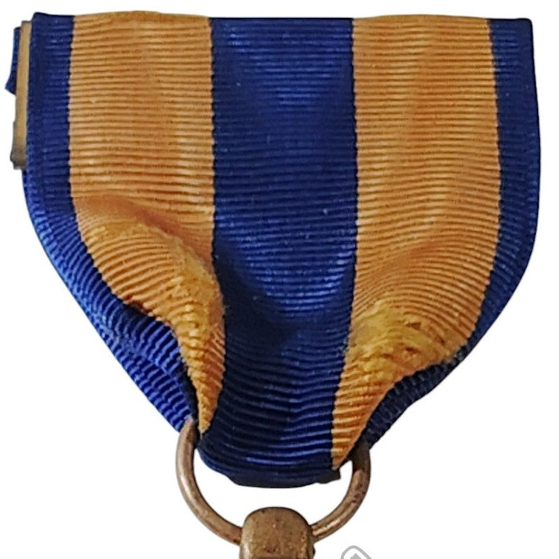 U.S. Navy Expeditions Service Medal w/ Pinback, 1-3/8"D x 3"H Overall
