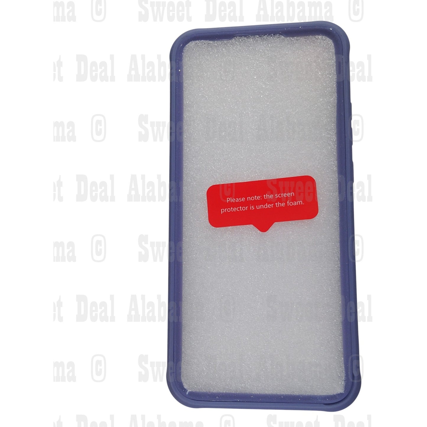 Double-N Cellphone Case For Samsung Galaxy A02 w/ Screen Protector (Purple)