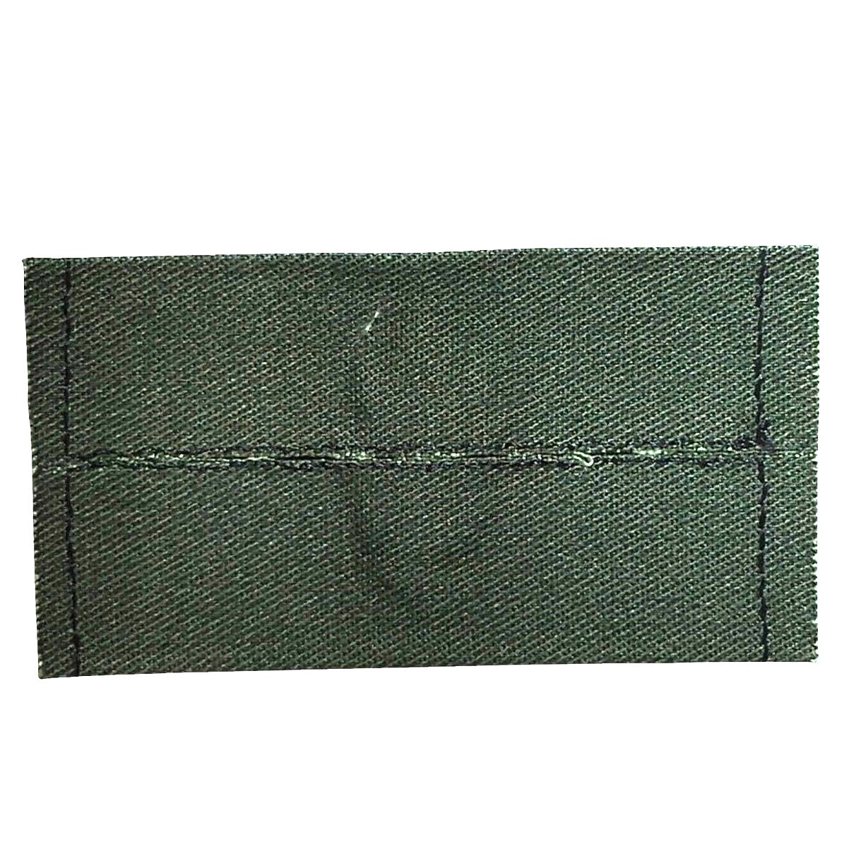 Vtg USN Medical Services Collar Devices Subdued, Embroidered OG-107, Set of 2
