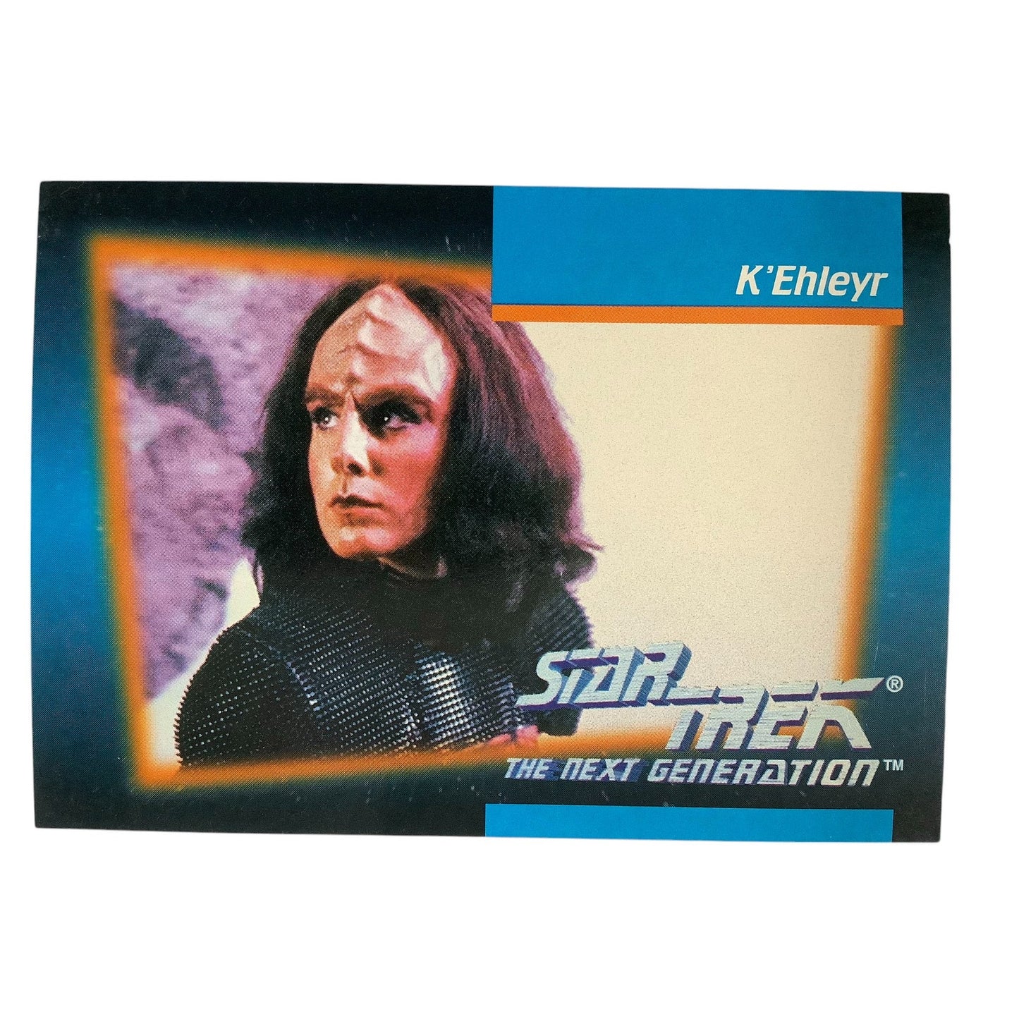 K'Ehleyr, Star Trek, The Next Generation, 1992, Impel Card No.021
