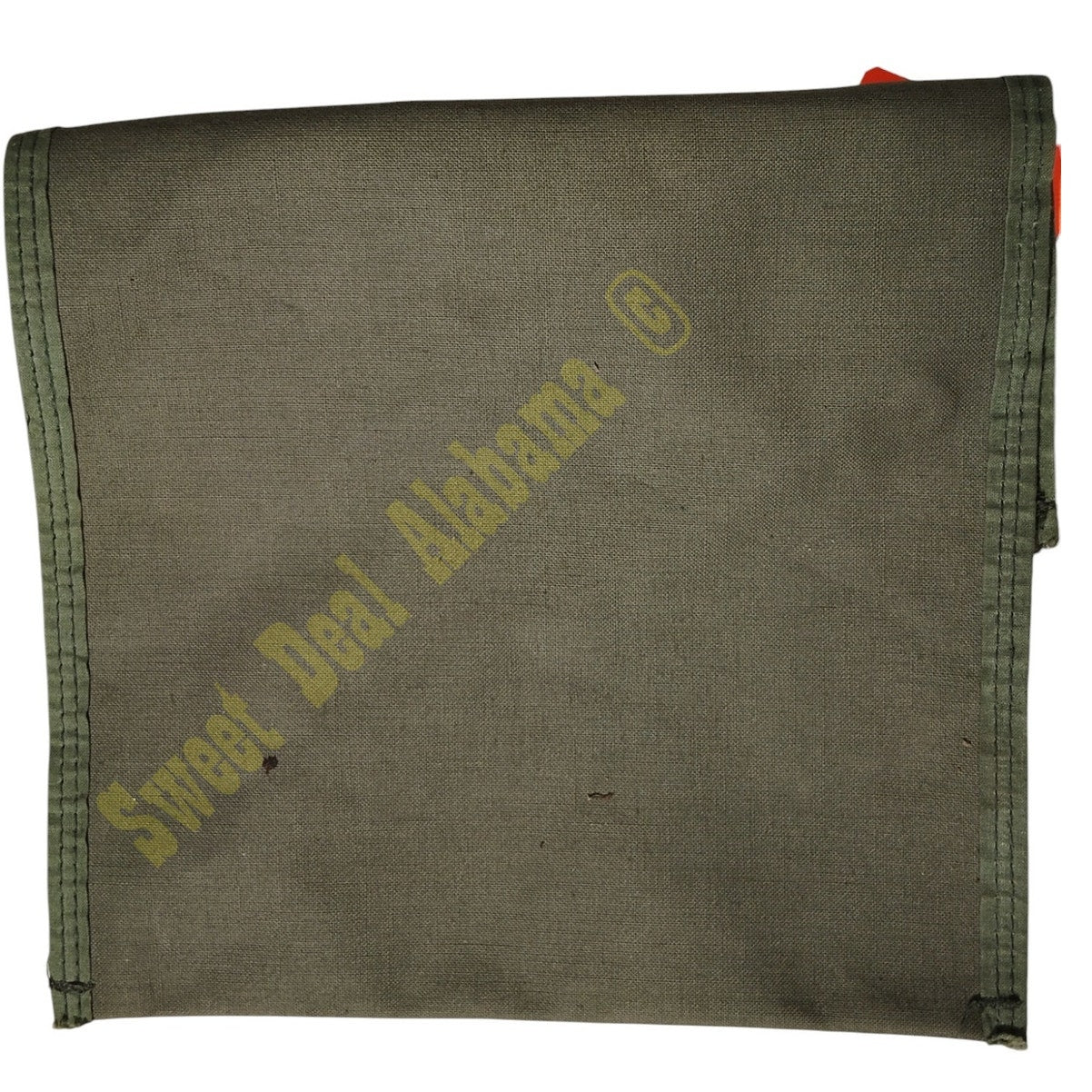 7-1/4" x 7-1/4" Chemical Heating Pad Pouch (Pouch Only) ODG, Vintage 1978