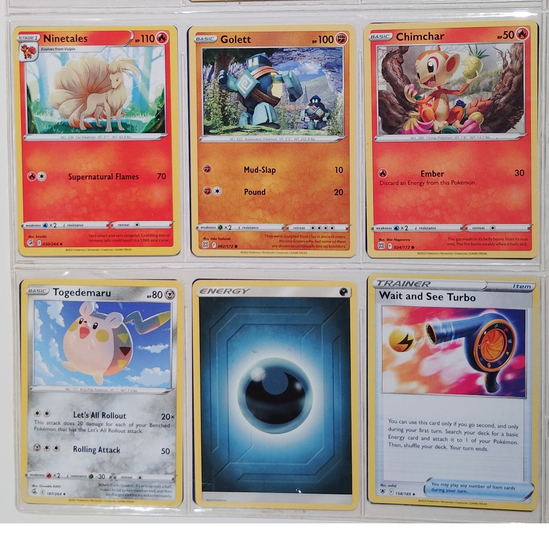 18 Random Pokémon Cards Pictured, Actual Photos Provided