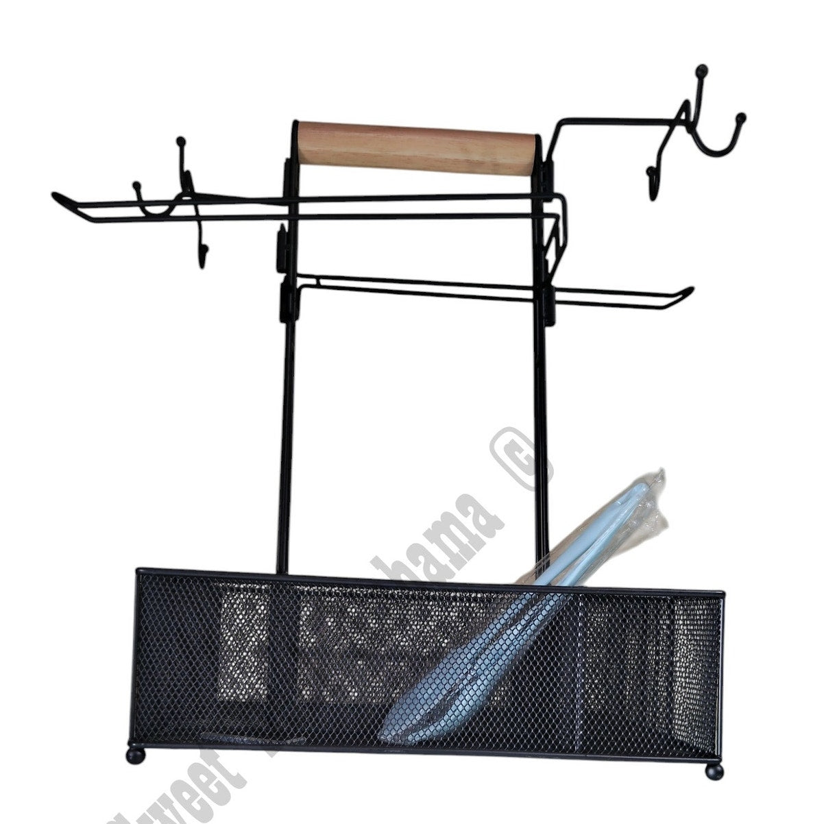 Grill Caddy -Camping Accessories, Condiment Caddy, BBQ Accessories Mesh Basket
