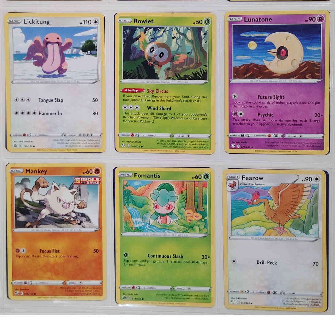 18 Random Pokémon Cards Pictured, Actual Photos Provided