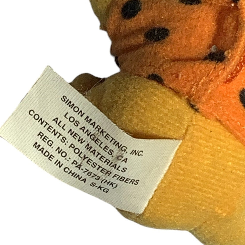 2001 Pooh Bear (3"H x 2.75"W). McDonald's Happy Meal Premium Stuffed Toy, EUC