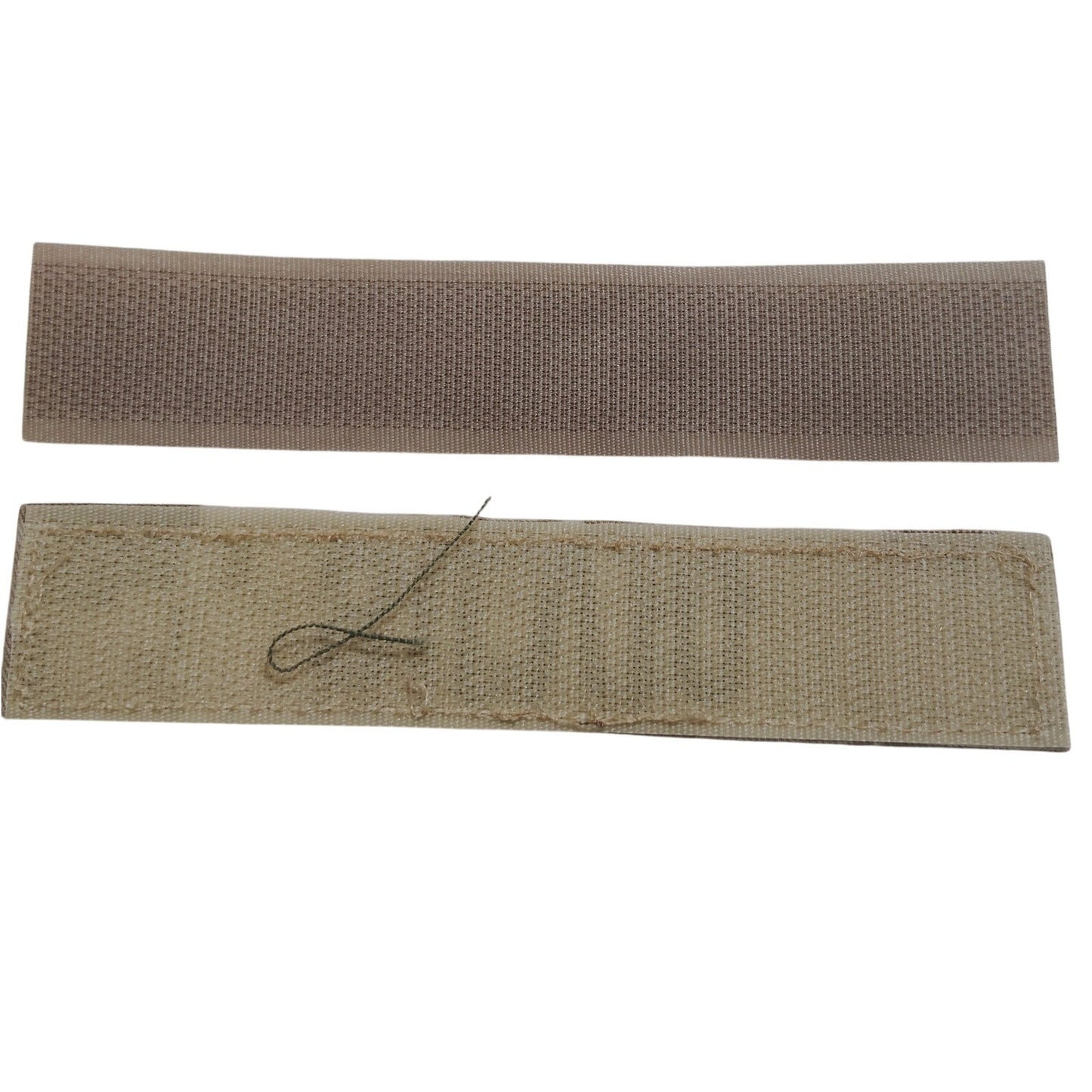 USMC Desert MARPAT Name Tape Embroidered “SILVIO” 5" × 1", Hook Back