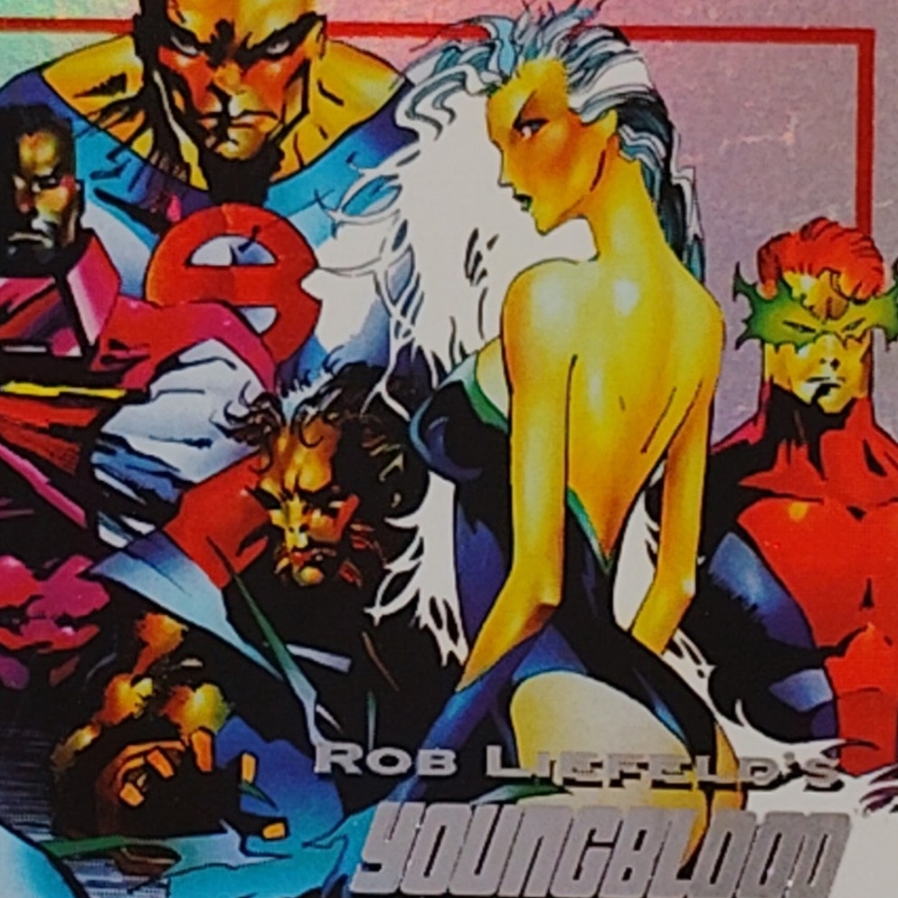 Rob Liefeld's Youngblood, Away-Team 1993 Collector's Card #3 Kibosh-O-Meter