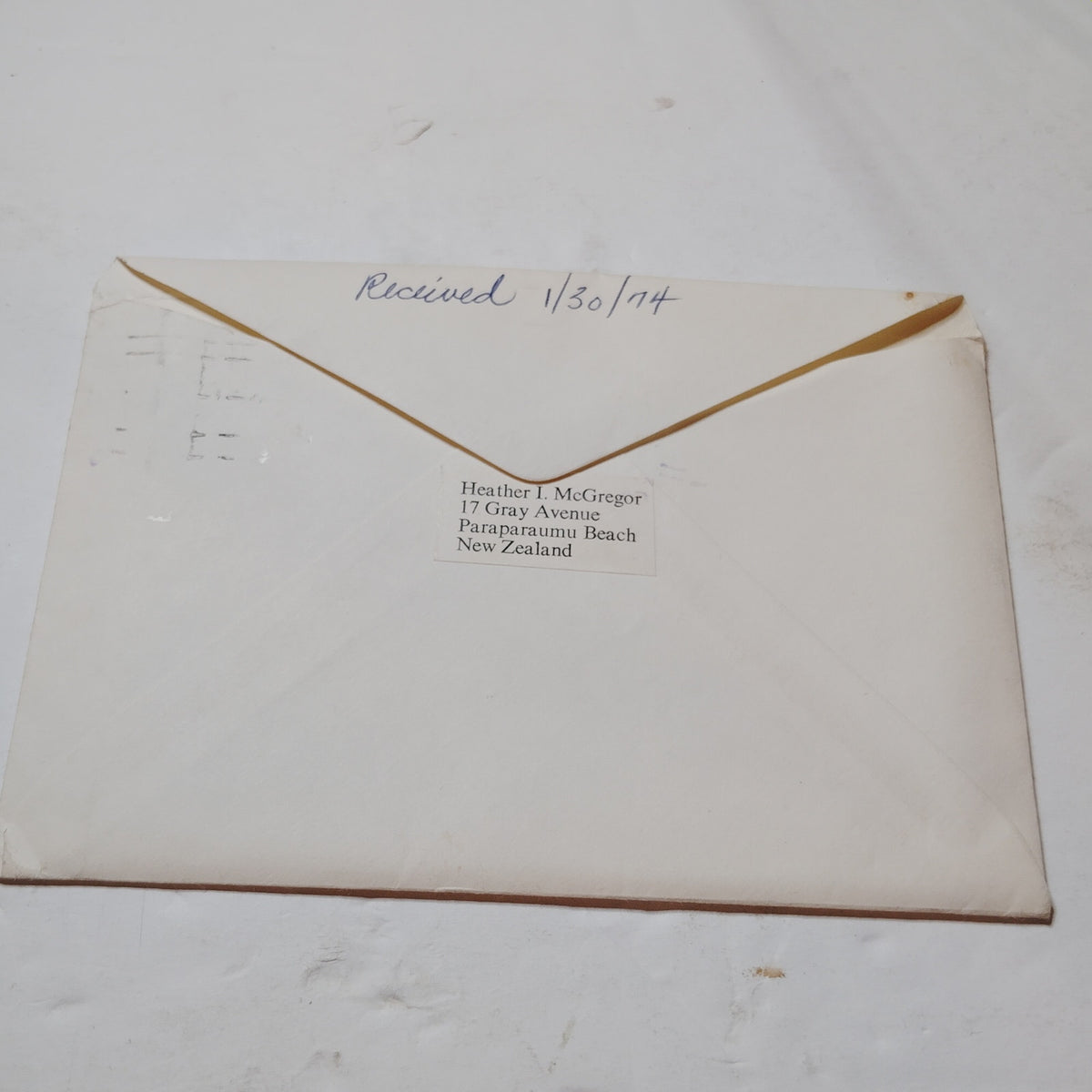 1973 New Zealand Christmas 5c Stamp Full Cover Wellington Postmark