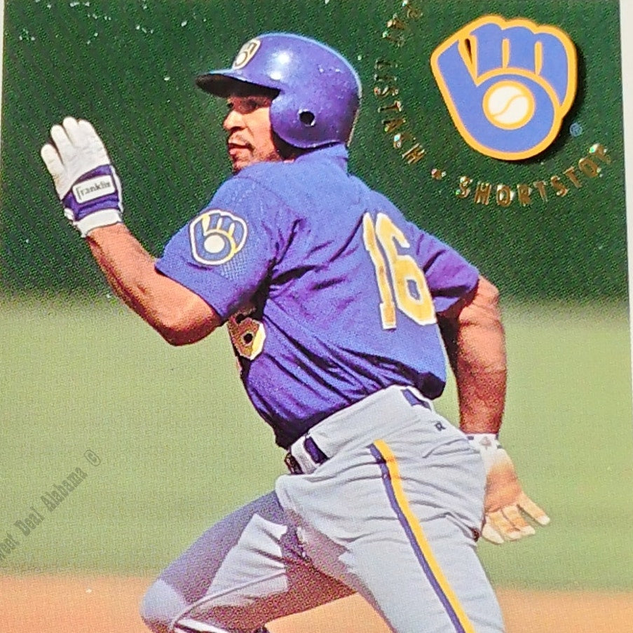 Pat Listach, Milwaukee Brewers, #181, 1994 Fleer Baseball Collector's Card