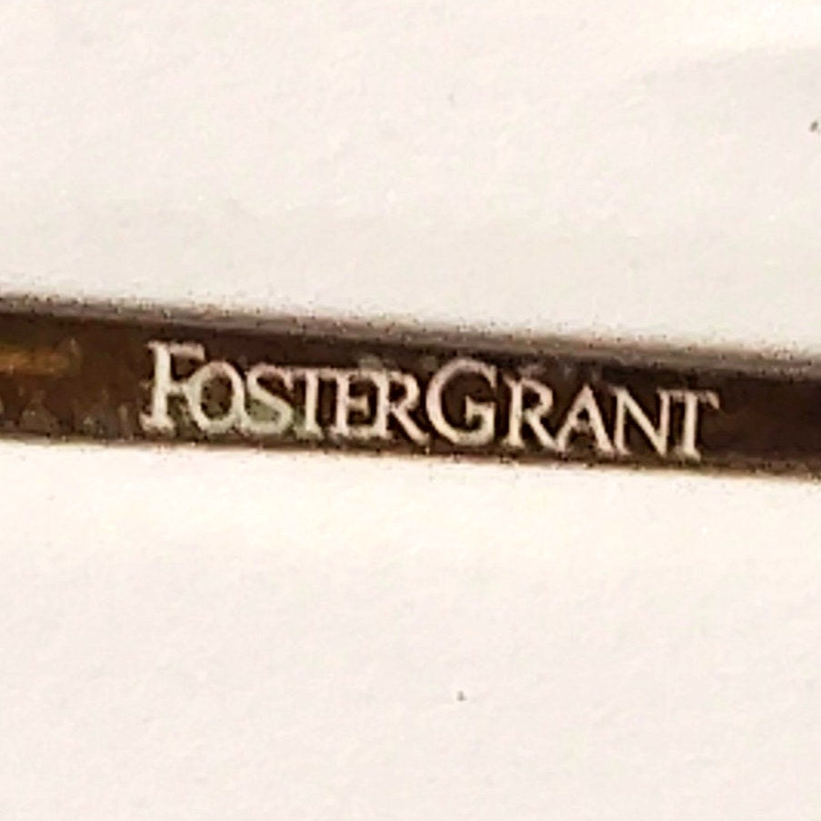 VTG Foster Grant Rimless Reading Glasses +3.00 HO0405 Oval Gold‑Tone Frame