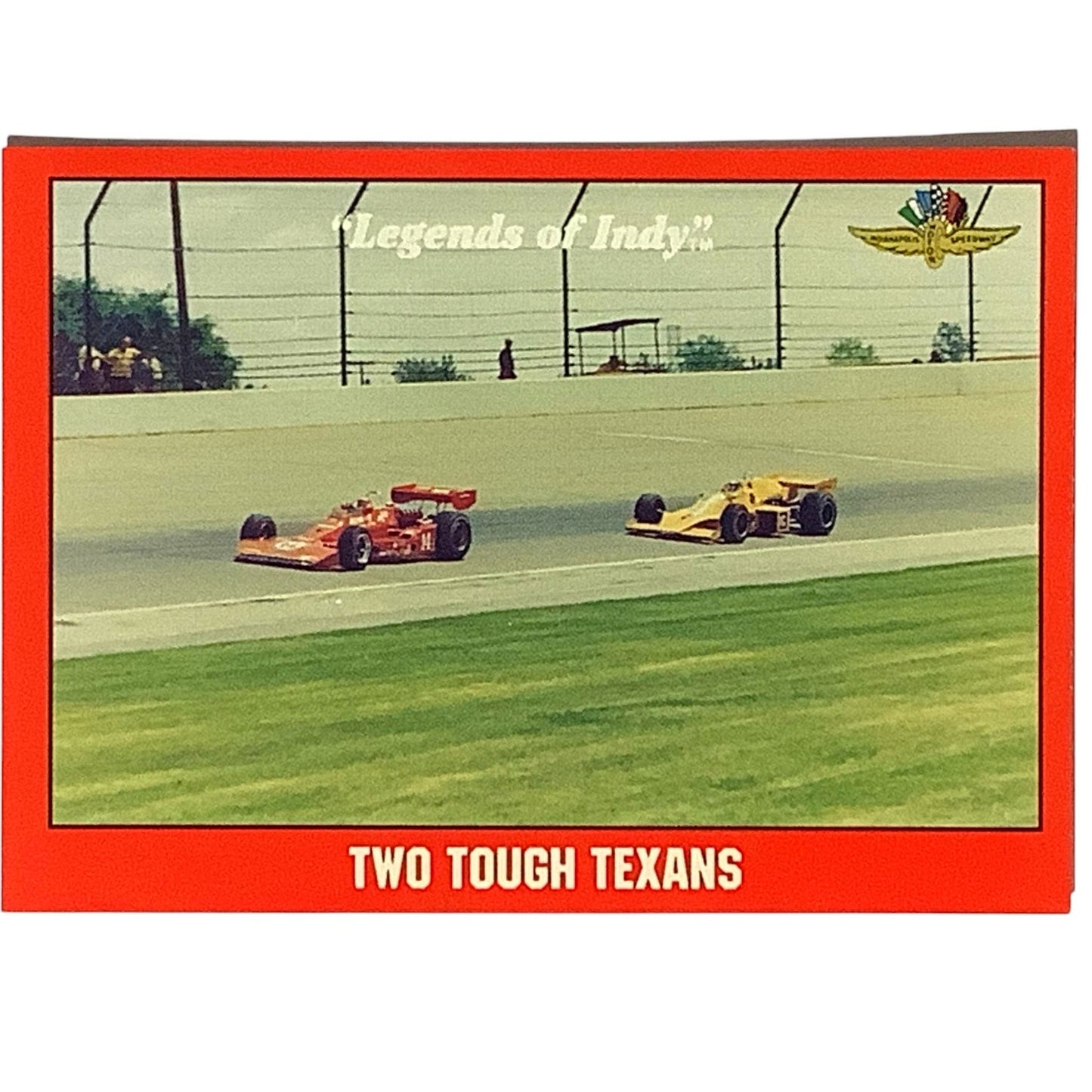 1974 Tough Texans - A.J. Foyt & Johnny Rutherford, 1992 Legends of Indy, #64 NM+