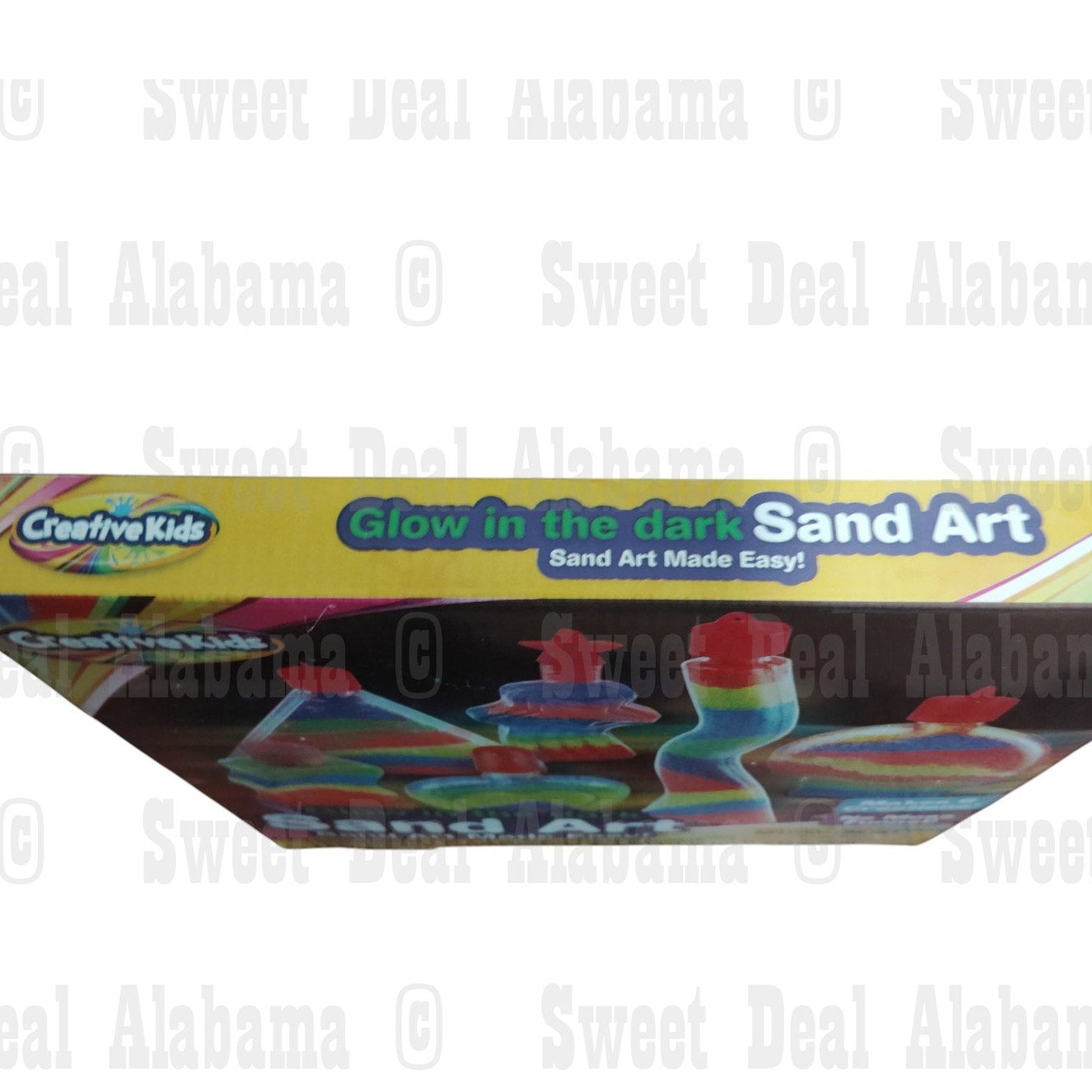 Creative Kids Glow-in-The-Dark Super Sand Art Kit - DIY Craft Set - Ages 6+