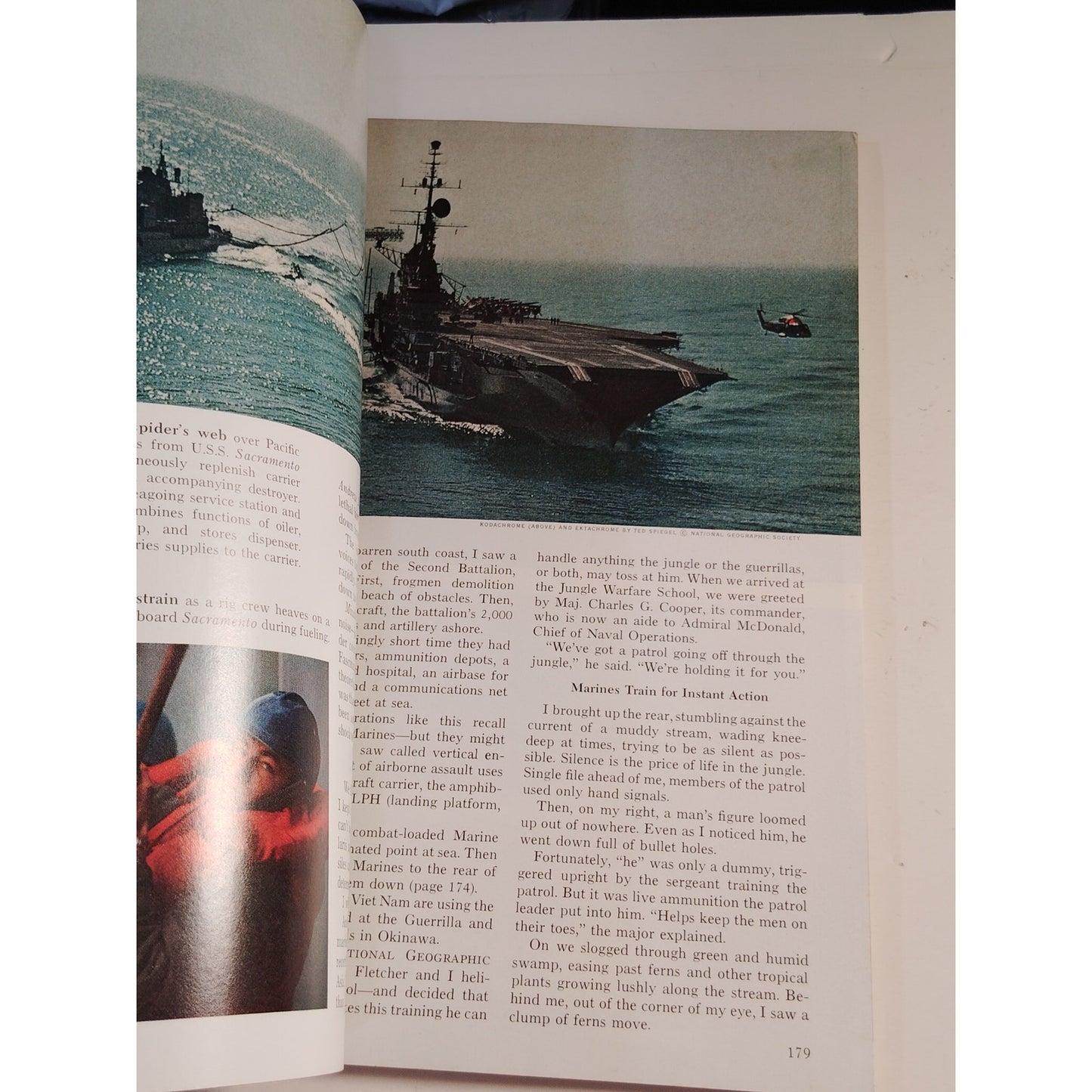 National Geographic Feb 1965, Navy Nuclear Age, Leakeys Oilbirds Arctic Ski Trek