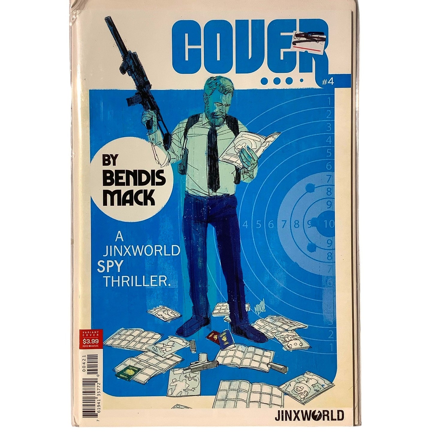 DC Jinxworld Cover #4, Feb 2019, Spy Thriller Comic, NM 9.4