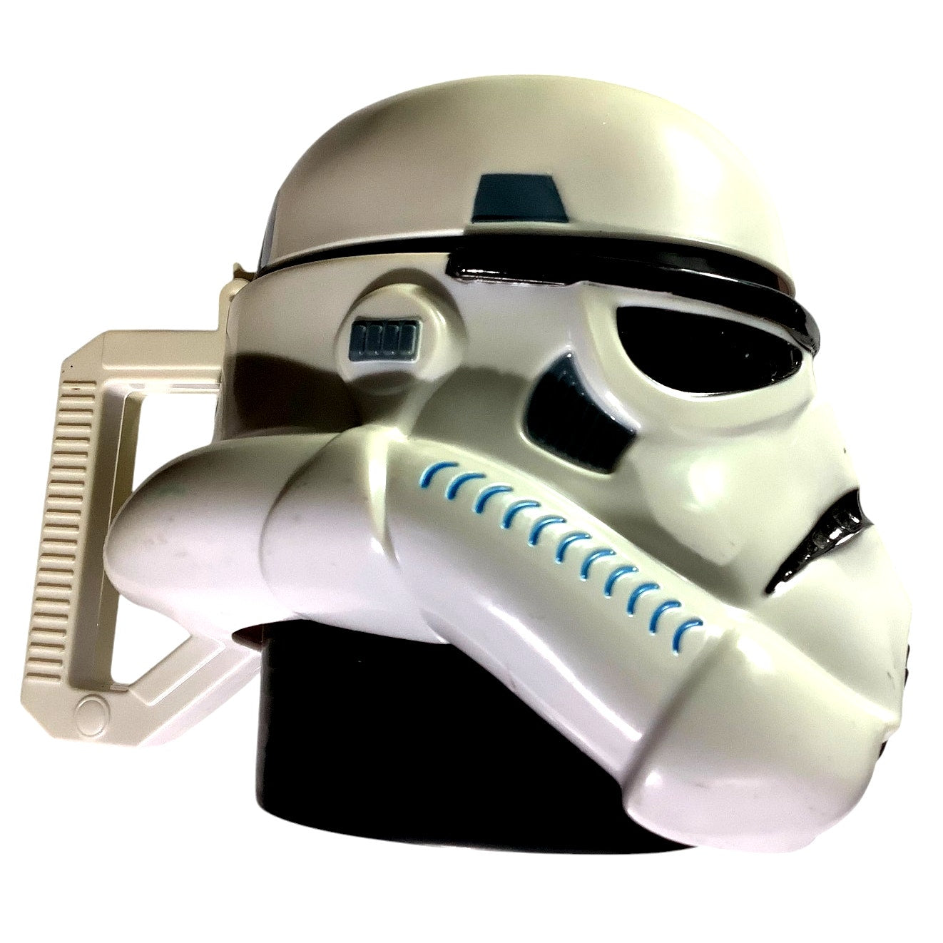 Star Wars Stormtrooper Plastic Helmet Mug w/ Flip Lids, Disney Parks Souvenir