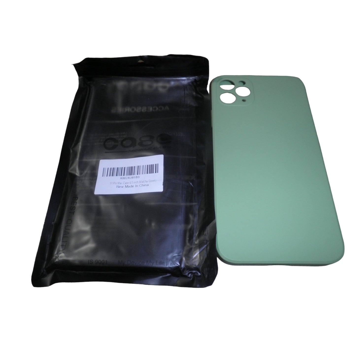 Phone Bumper Case for iPhone 11 Pro Max 6.5 inch, Silicone, Matcha Green, NIP