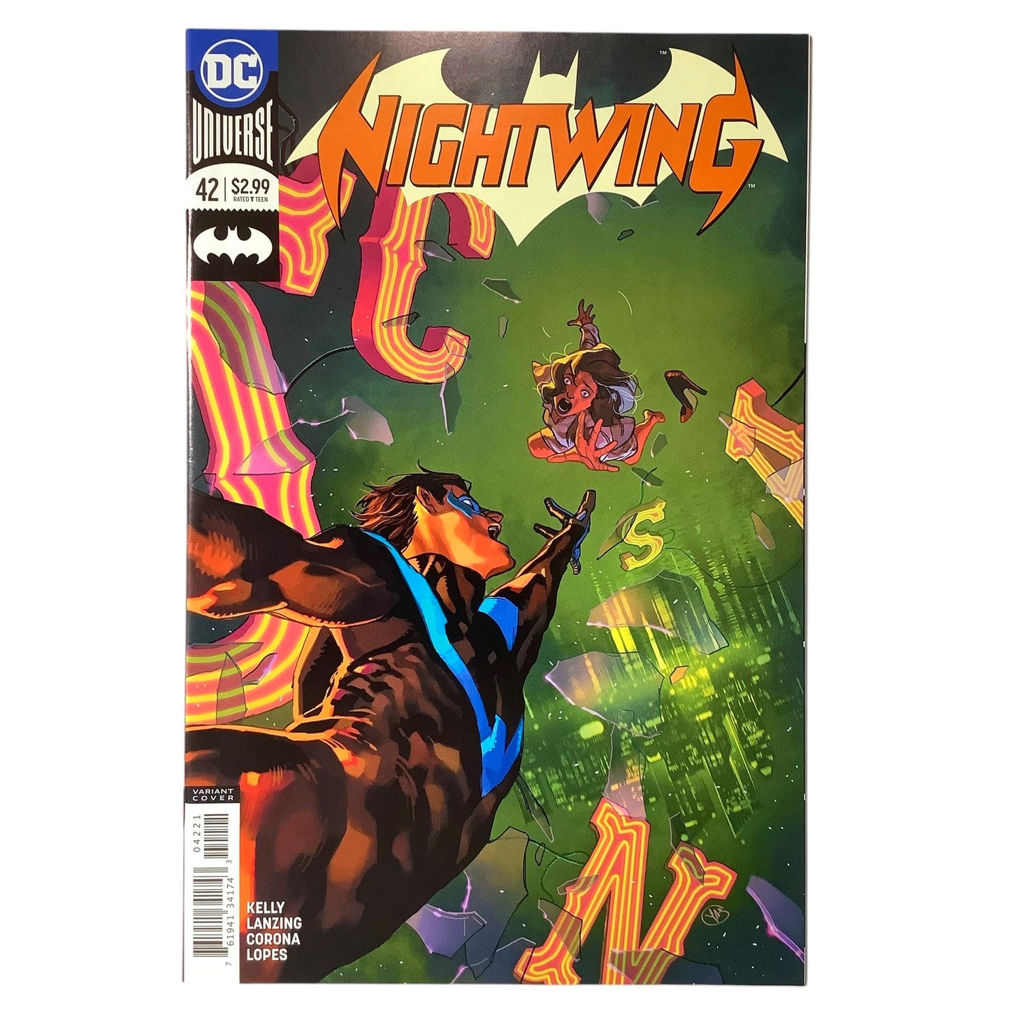 DC Universe Comics, Nightwing #42, Variant Cover, Jun 2018, NM 9.4