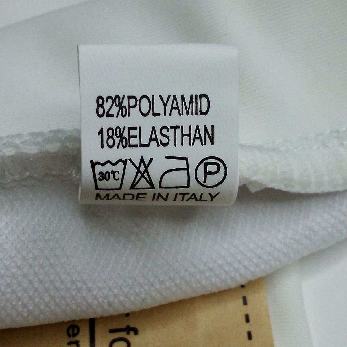 White High Cut Bikini Bottoms - Women's L Swimwear - New with Tags