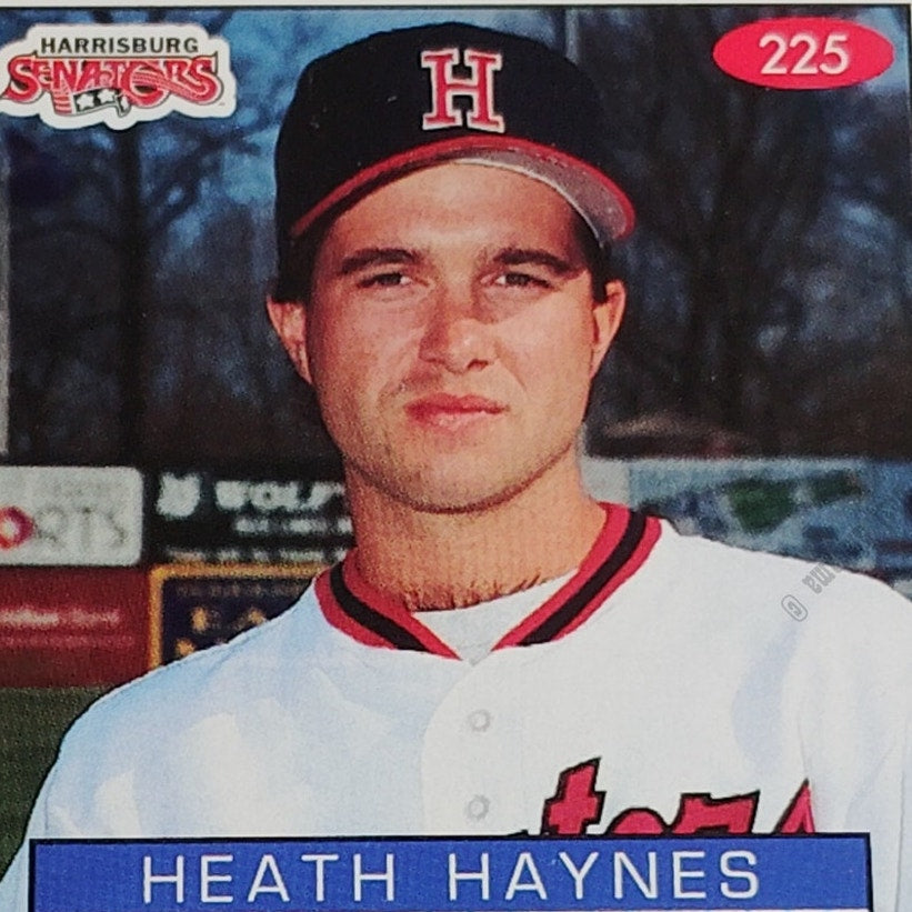 Heath Haynes, Harrisburg Senators, No. 225, 93-94 Fleer Excel Minor Leagues