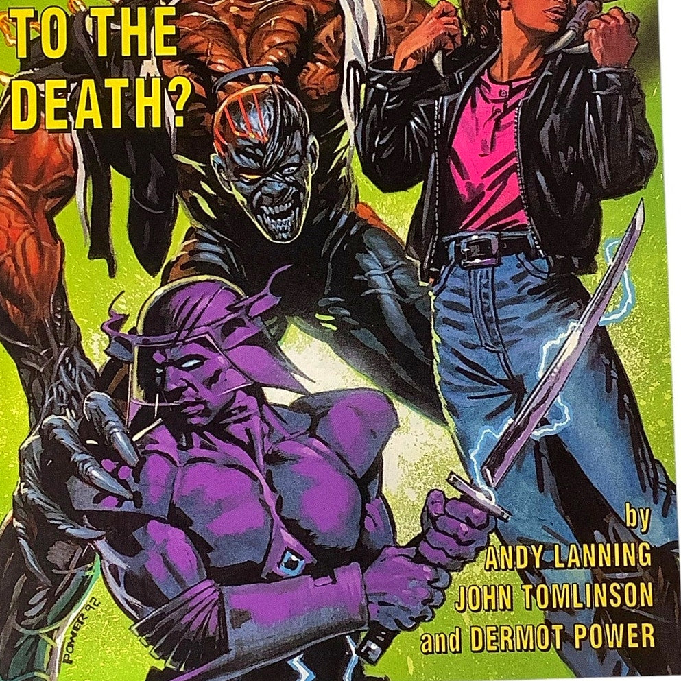 Marvel's Digitek #4 of 4, March 1993 NM 9.4, The Ultimate Computer Warrior