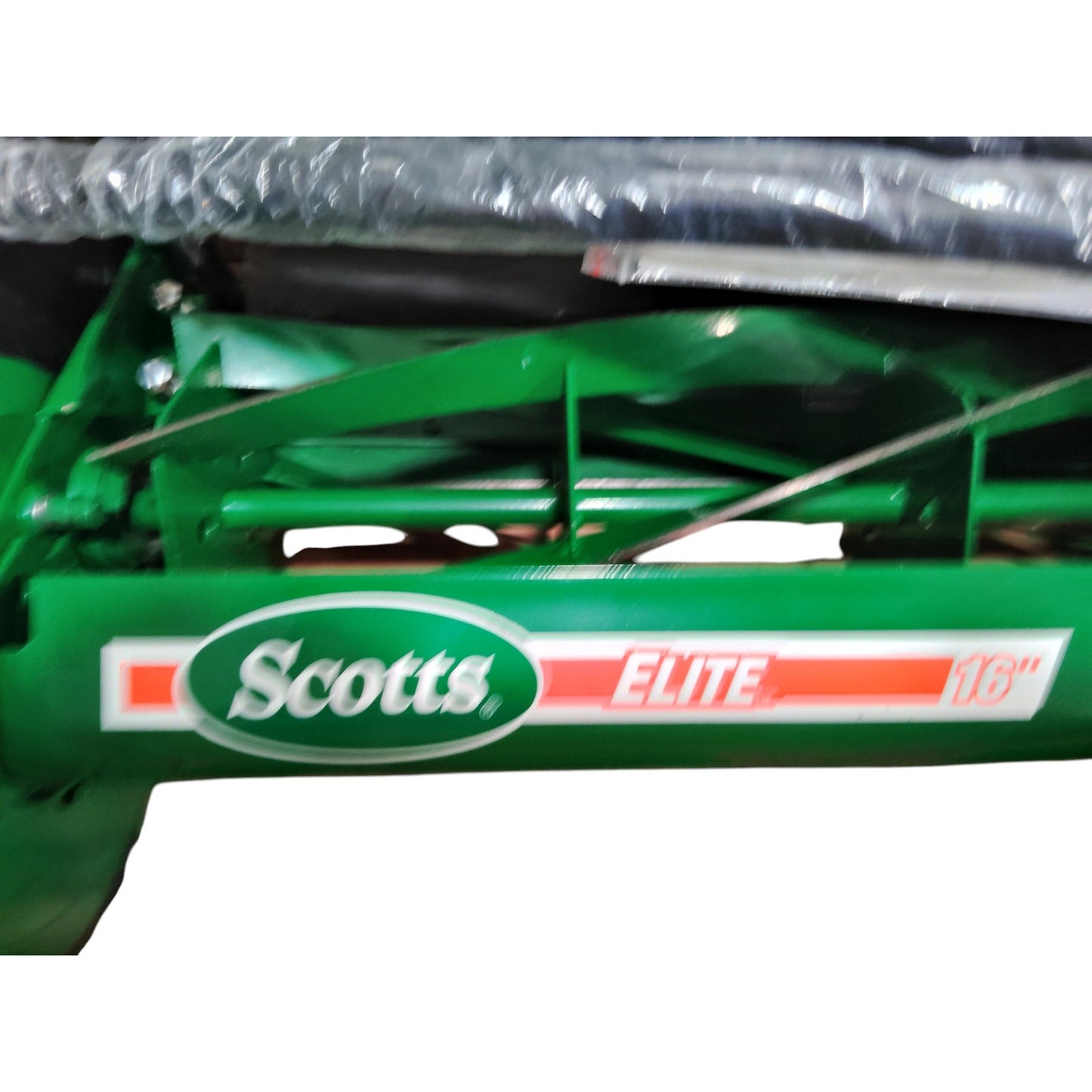 Scotts 415-16S Push Reel Lawn Mower 16" – Manual Grass Cutter, 5-Blade, Green