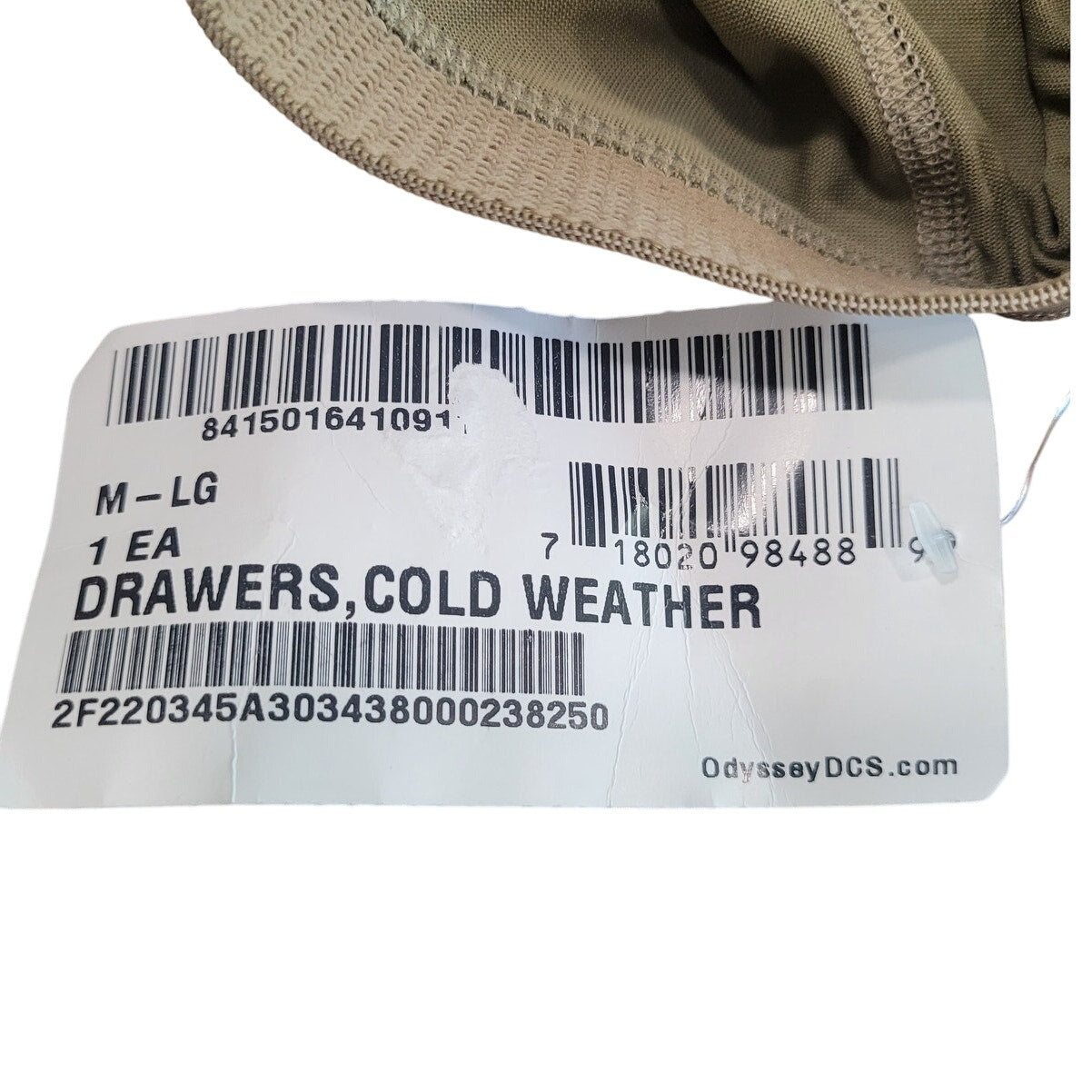Cold Weather Drawers – Medium-Long | Coyote Brown | FR Thermal Base Layer