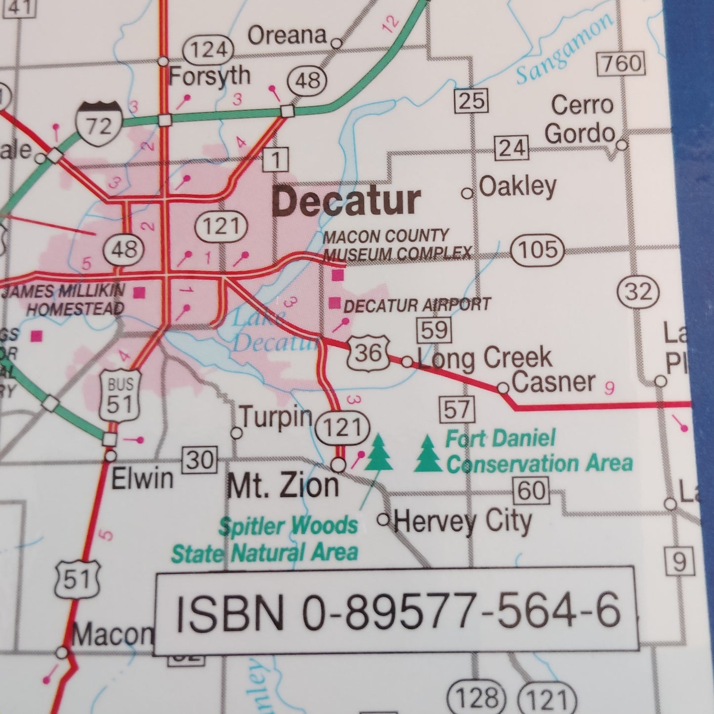 Reader's Digest Travel Guide USA (1994) Hardcover - Blue/White Map Design