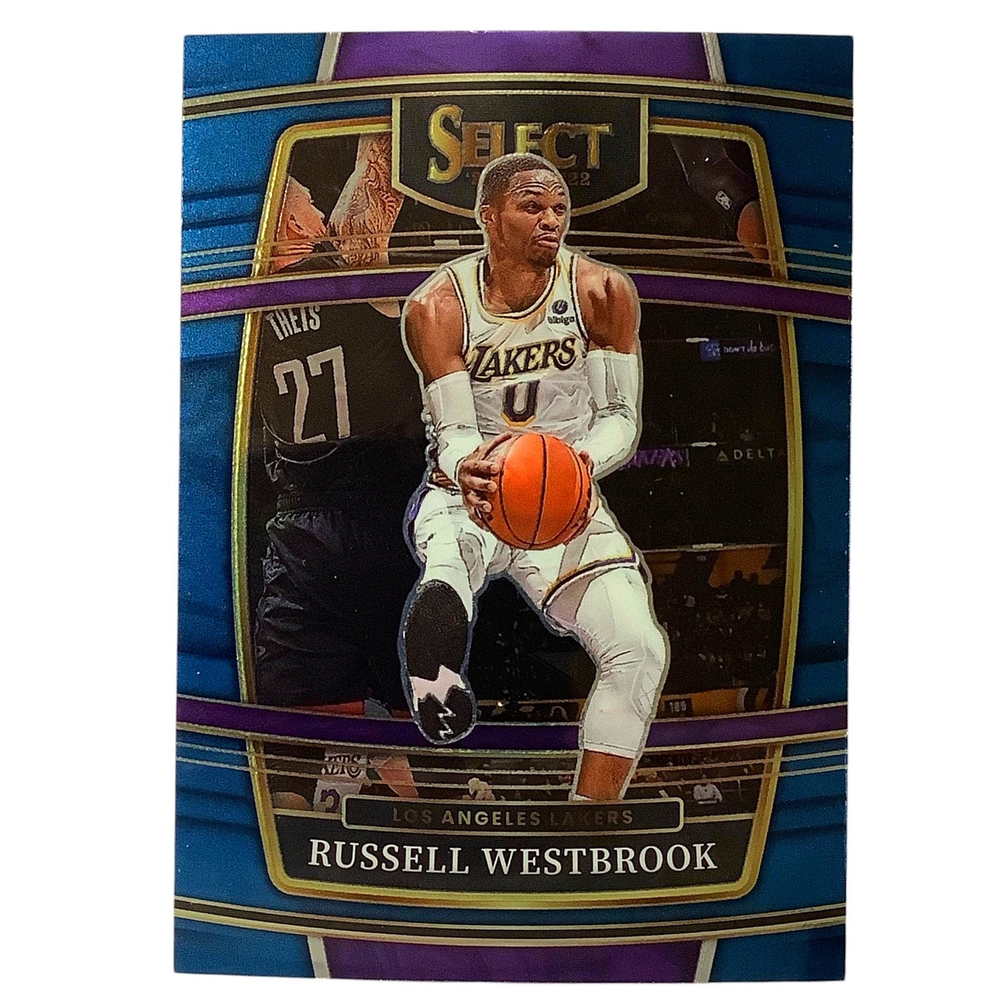 Russell Westbrook, Los Angeles Lakers, Card #54, 2021-22 NBA Panini Select