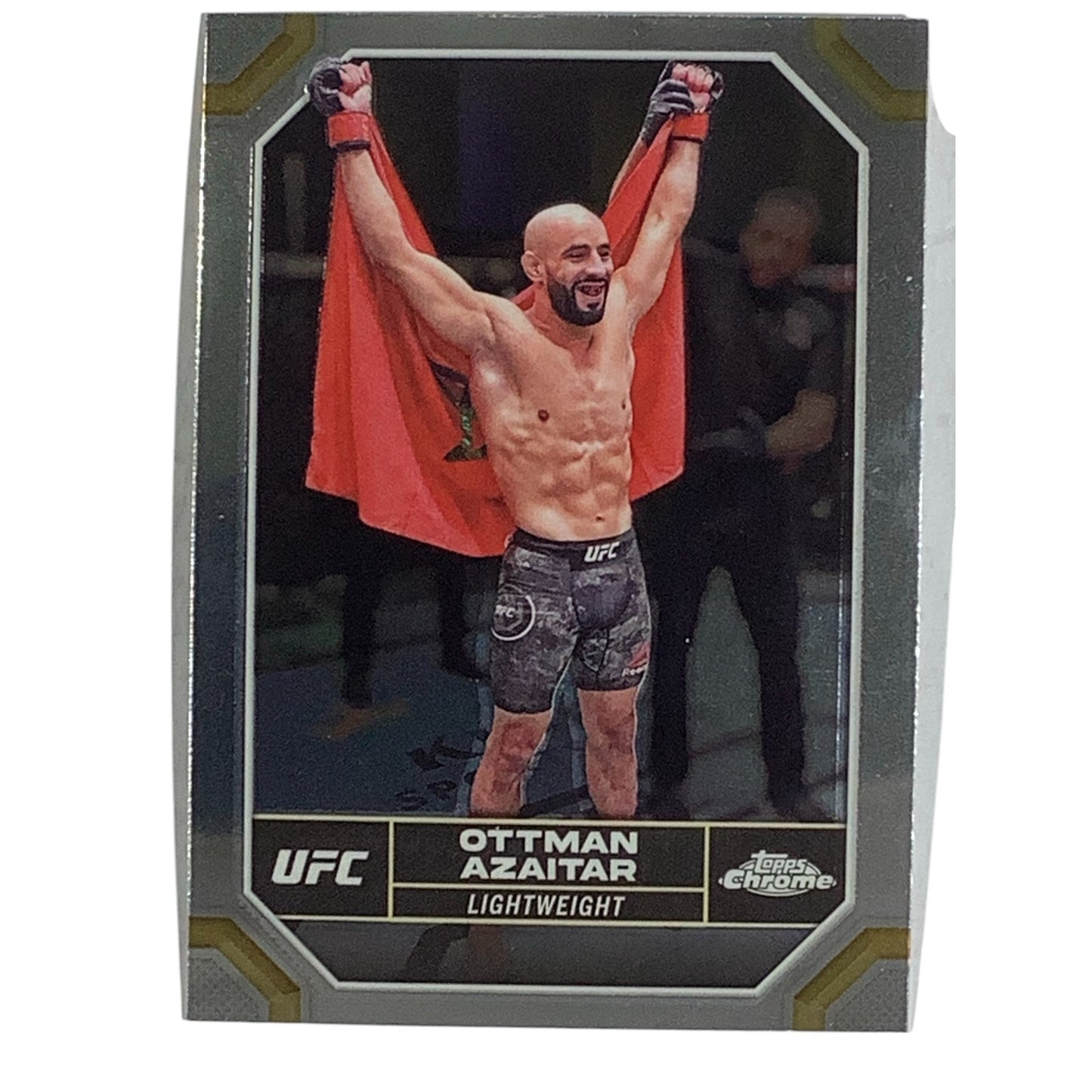 Ottman Azaitar, UFC Lightweight, Card 109, 2024 Topps Chrome UFC, NM+