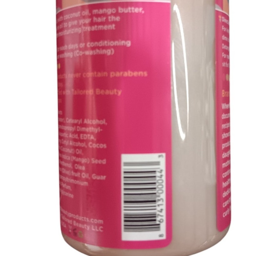 Tailored Beauty Moisturizing Coconut Creme Shampoo (12oz) & Conditioner (12oz)