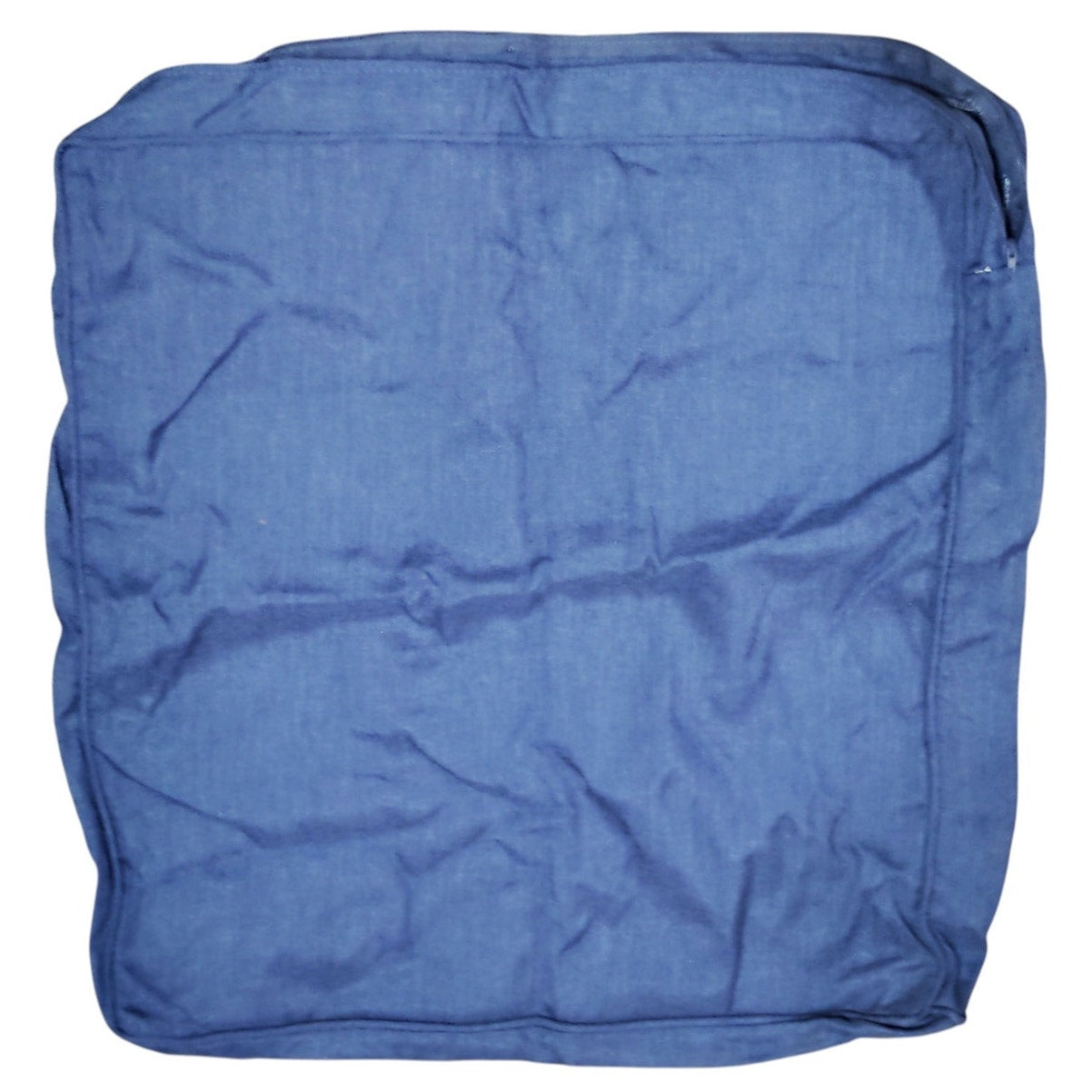 Outdoor Chair Cushion Slipcover – Saphire Blue 24" W × 22" L × 3" H | No Filling