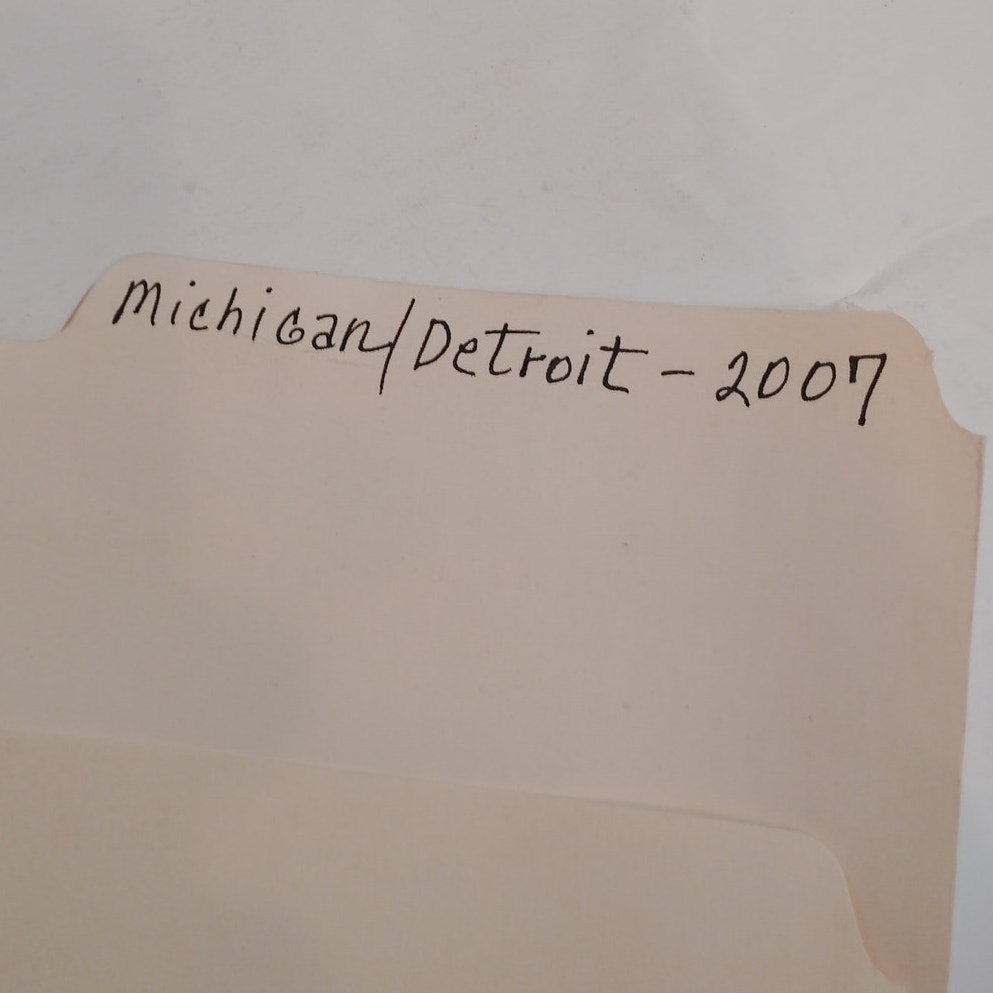 2007 Detroit Michigan Travel Tourism Ephemera Lot - Vintage Brochures Guides