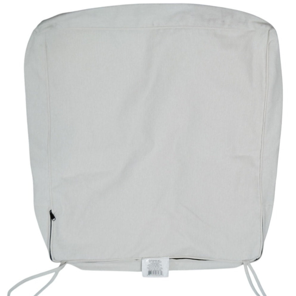 Beacon Park CushionGuard Almond Biscotti Seat Cushion Slipcover, Zippered 25x23