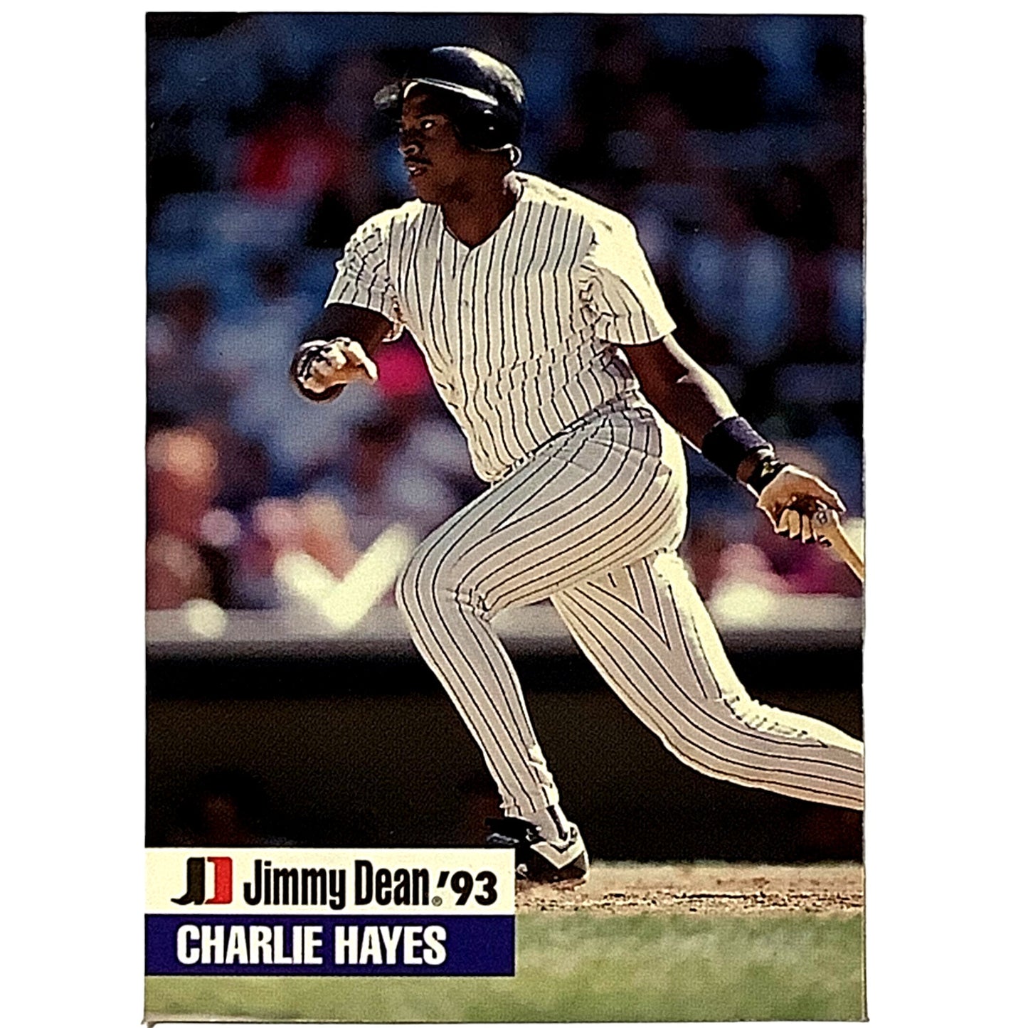 1993 Charlie Hayes Colorado Rockies, MLB, Jimmy Dean '93 Ltd Ed., Card 26, EX/NM