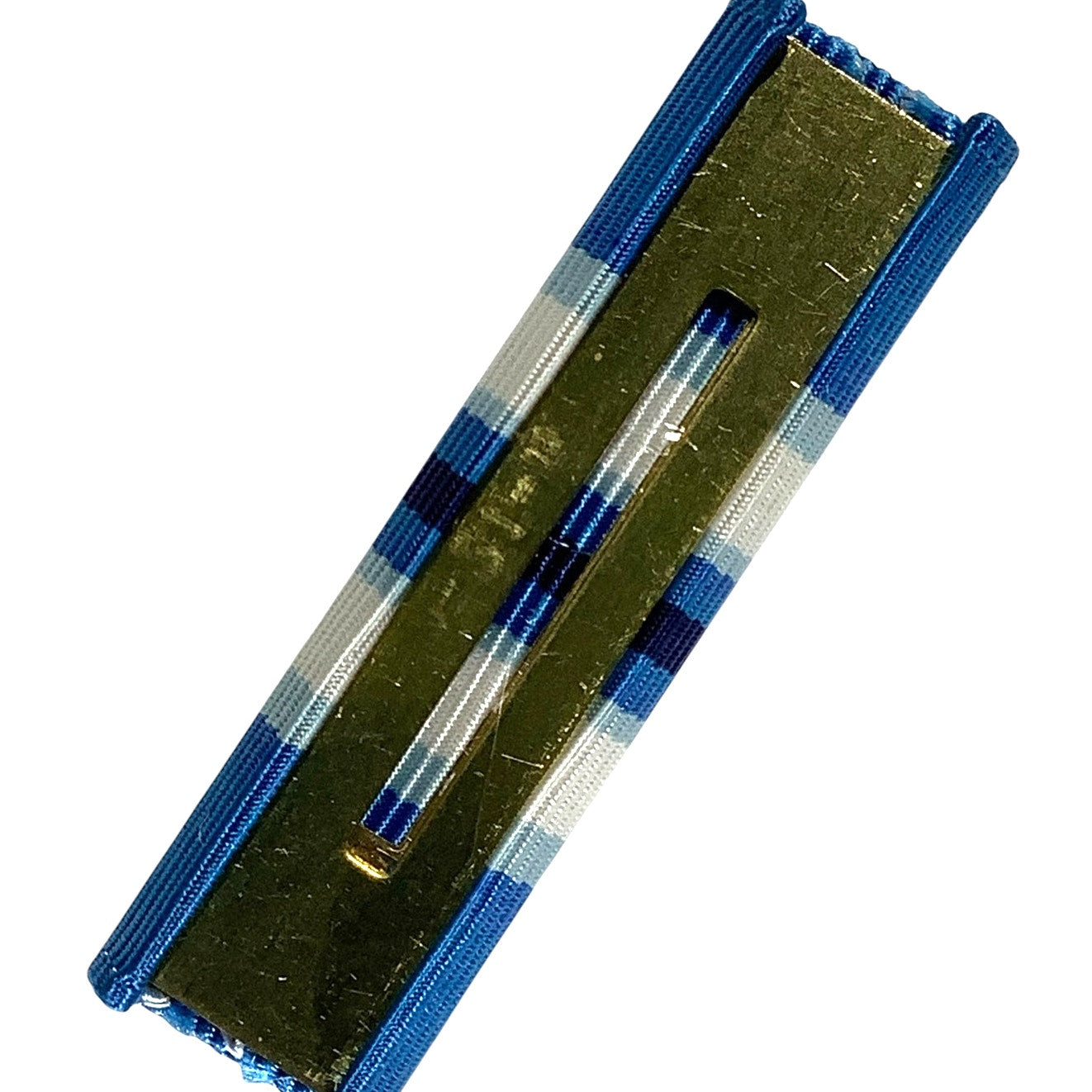 Navy Arctic Service Ribbon 1-3/8" x 3/8", Established May 1986, Retroactive 1982